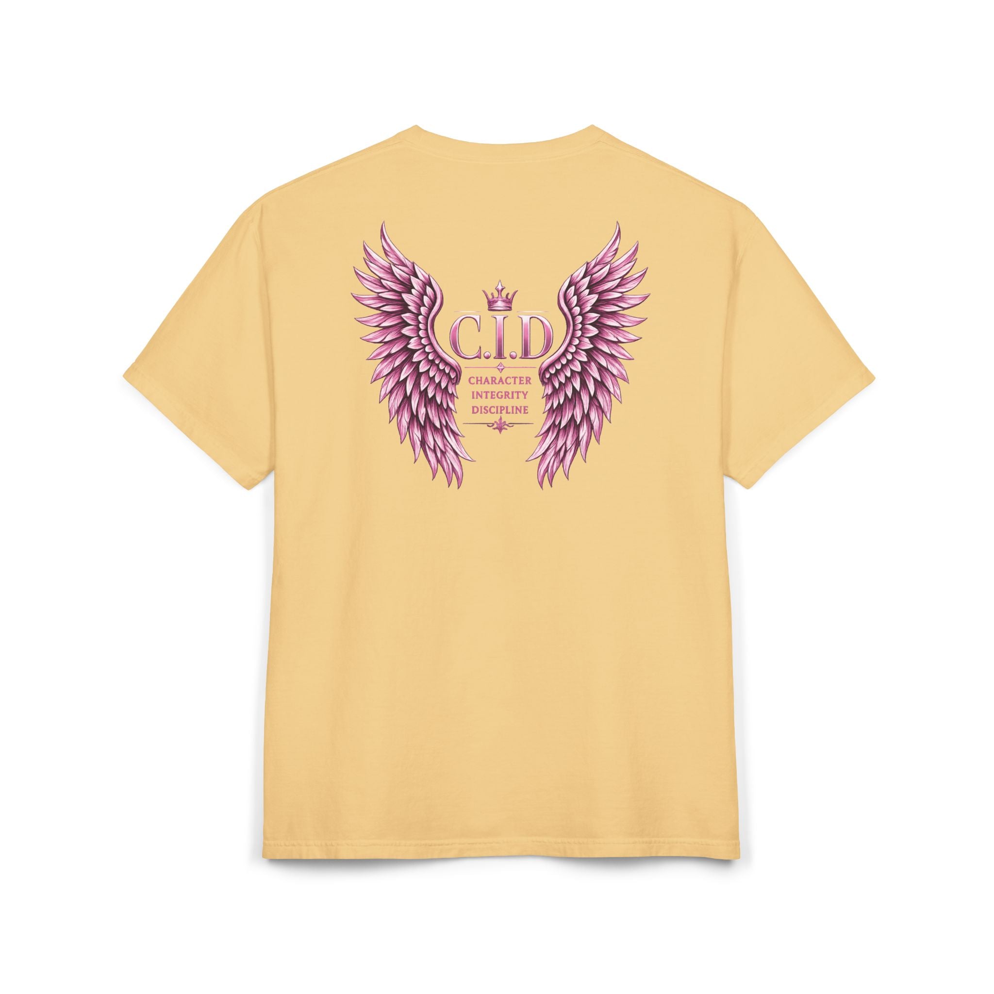 C.I.D Signature Tee | Pink Font