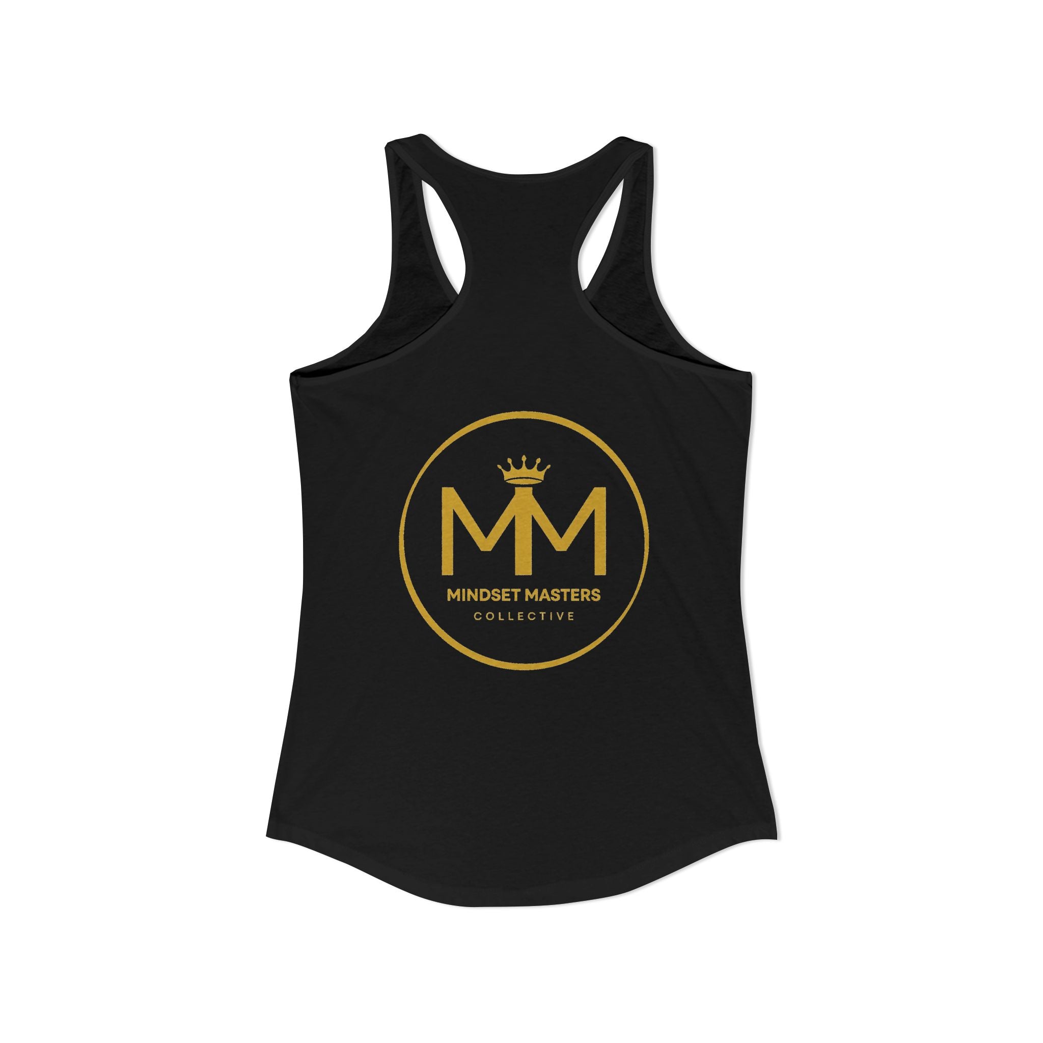 Mindset Master Podcast Racerback Tank — Women's Workout Tank