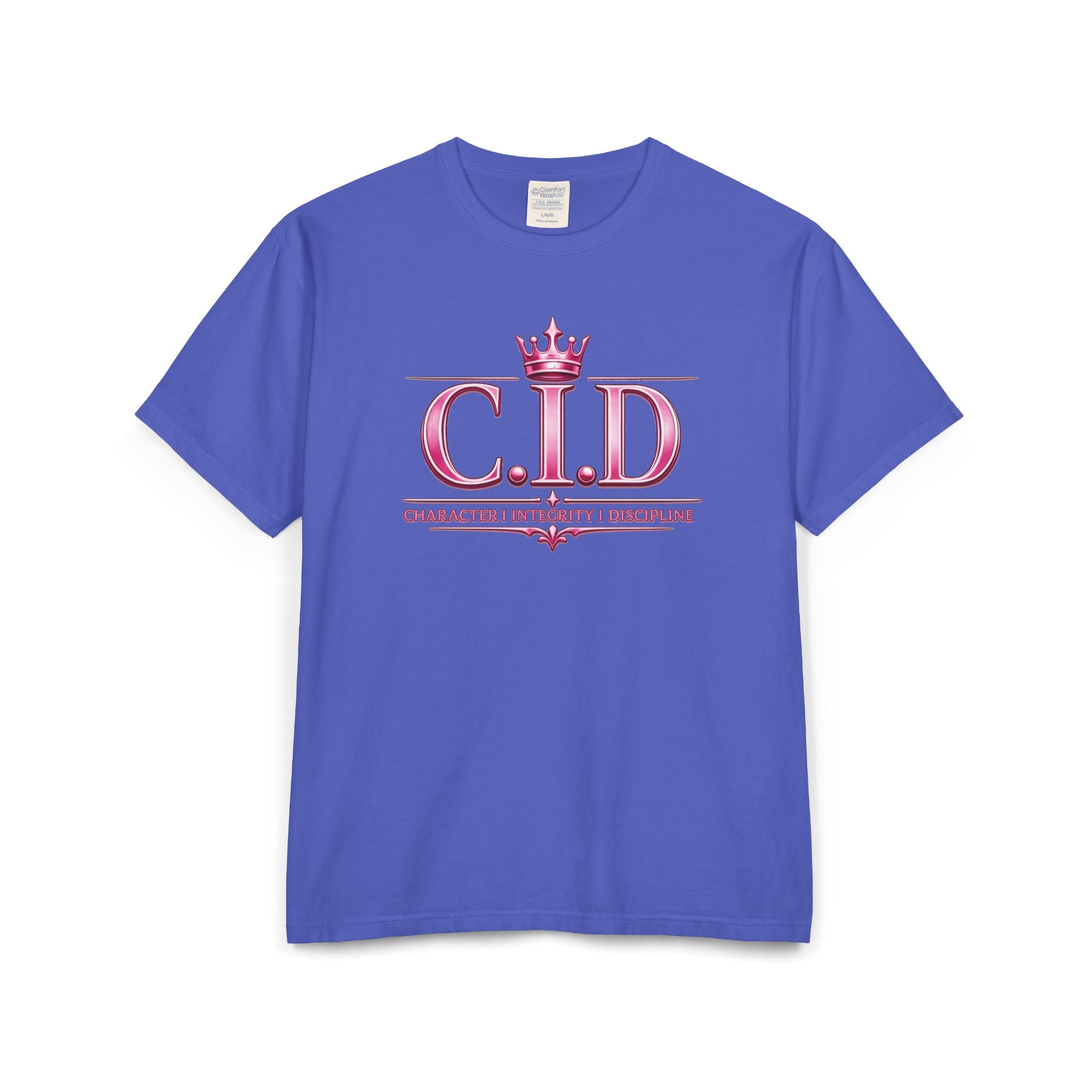 C.I.D Signature Tee | Pink Font