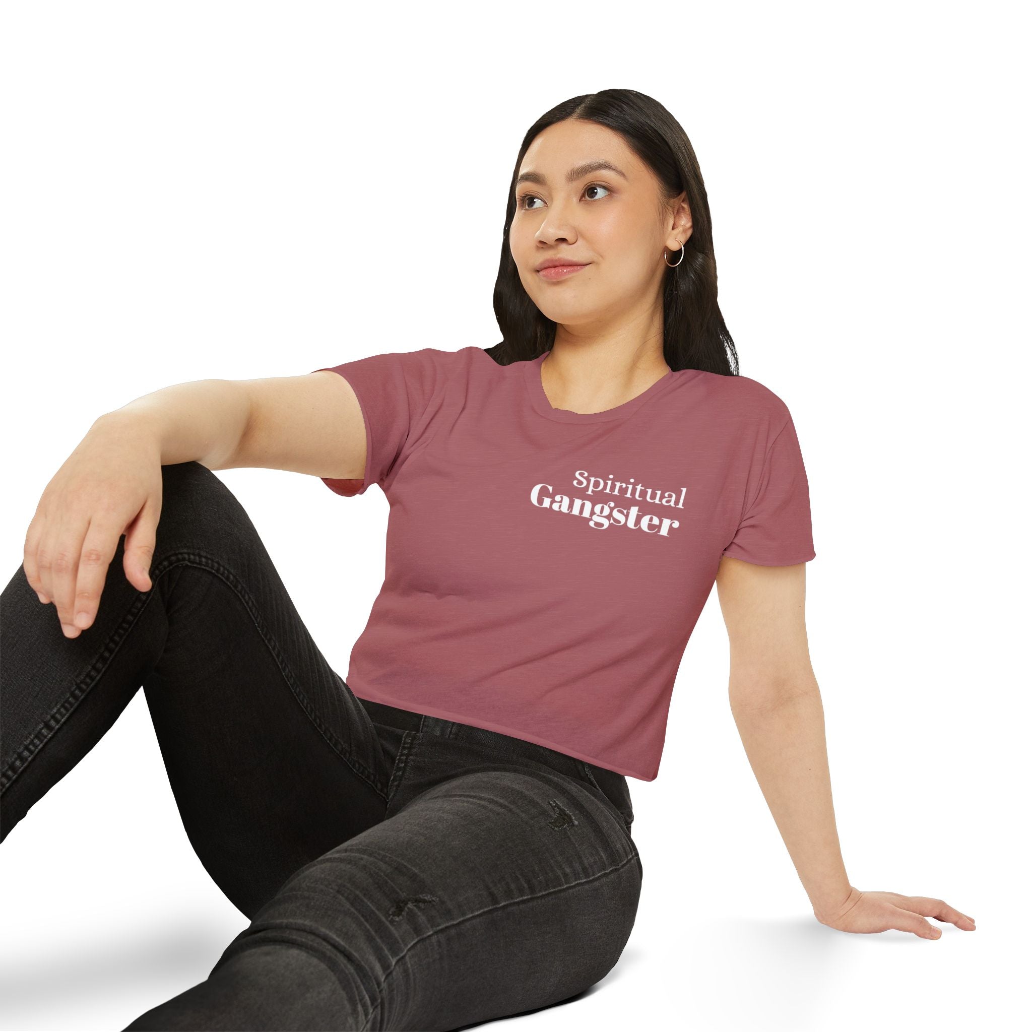 Spiritual Gangster Women's Festival Crop Top