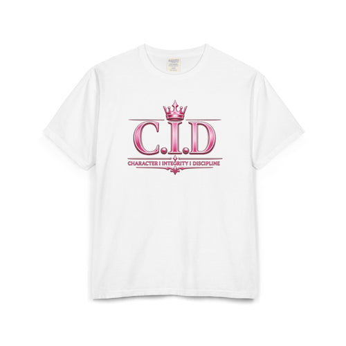 C.I.D Signature Tee | Pink Font