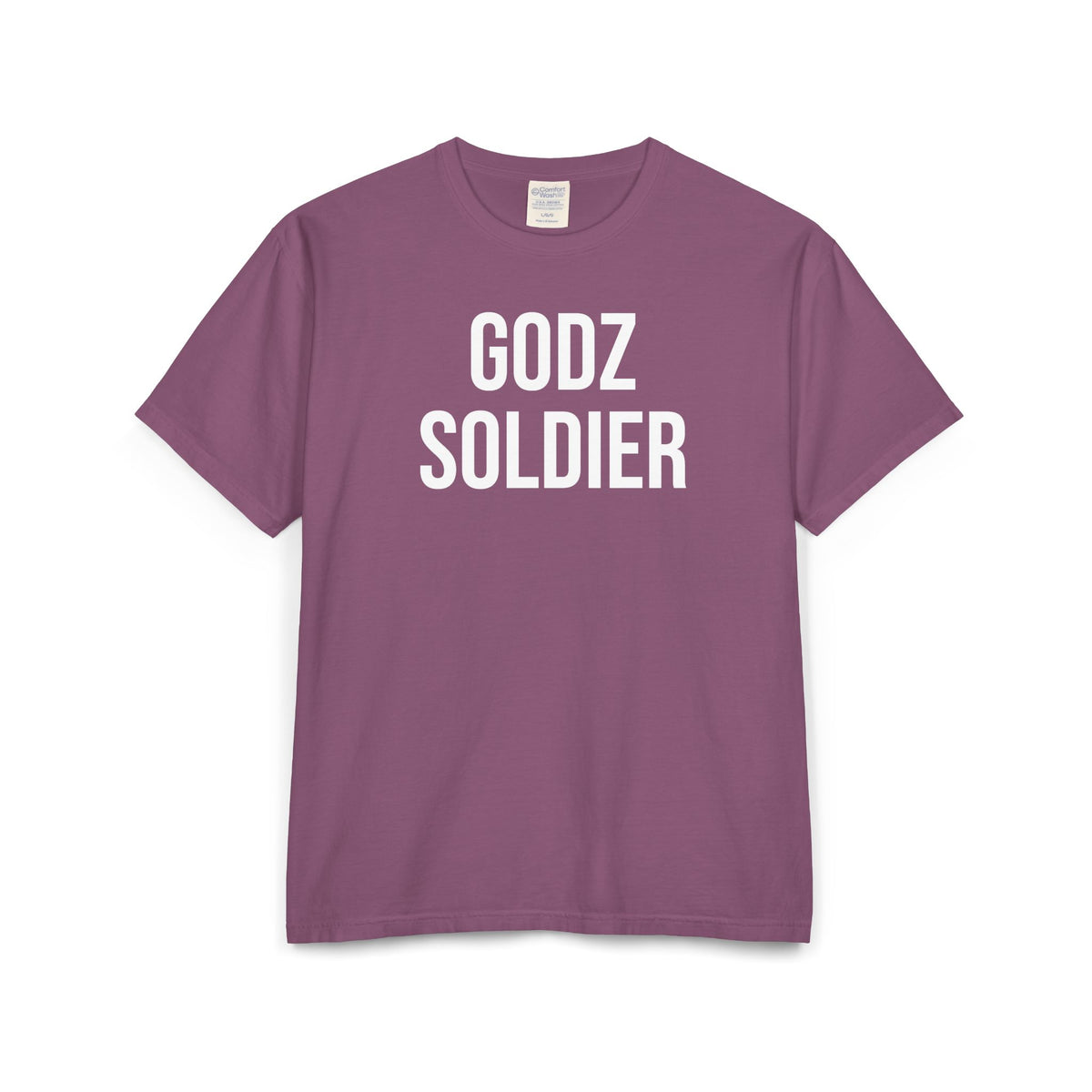 GODZ SOLDIER Unisex ComfortWash® Garment-Dyed T-Shirt