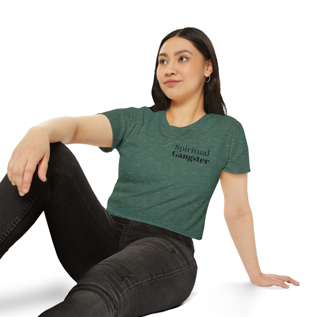 Spiritual Gangster Women's Festival Crop Top
