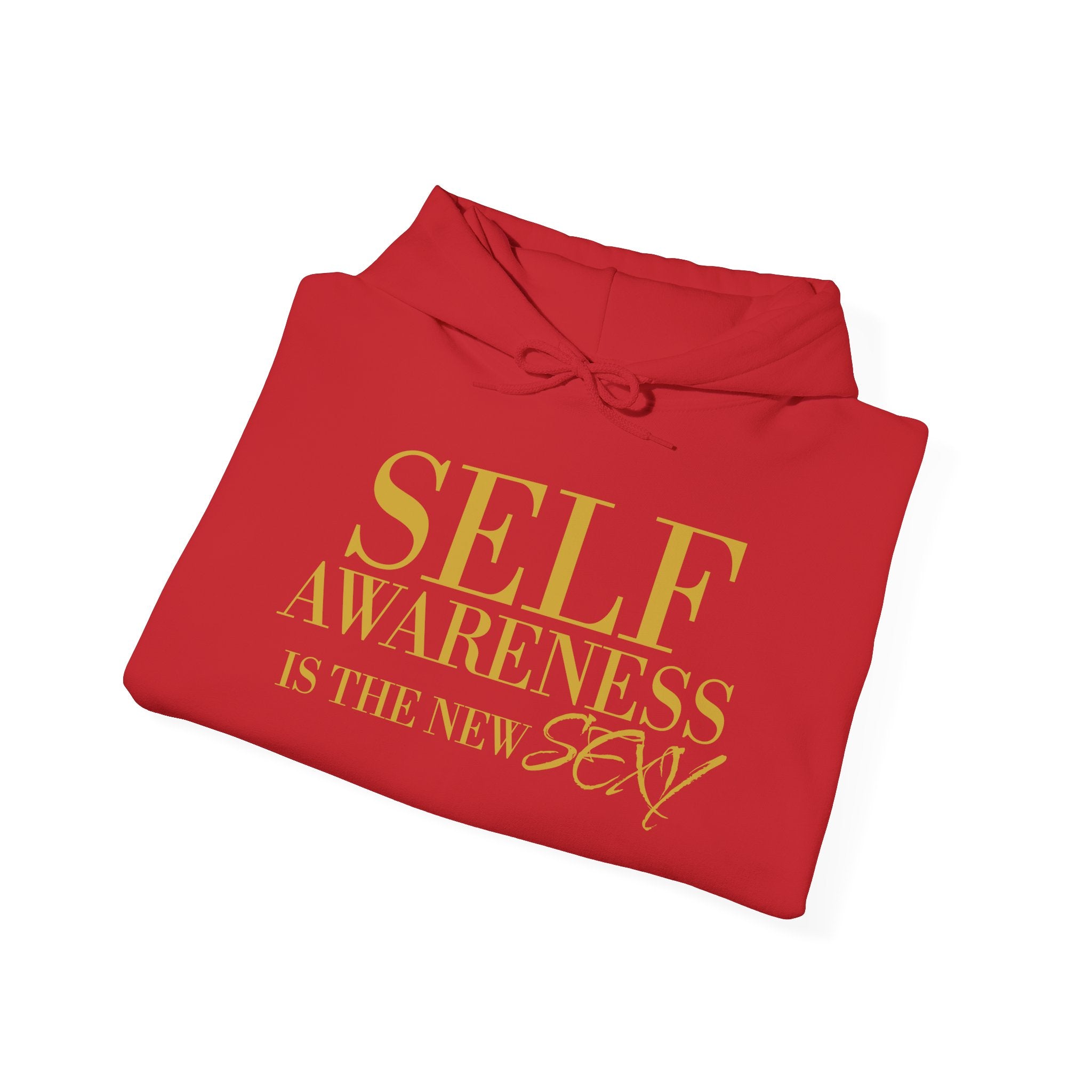 Self Awareness Is The New Sexy Hoodie — Motivational Graphic Sweatshirt