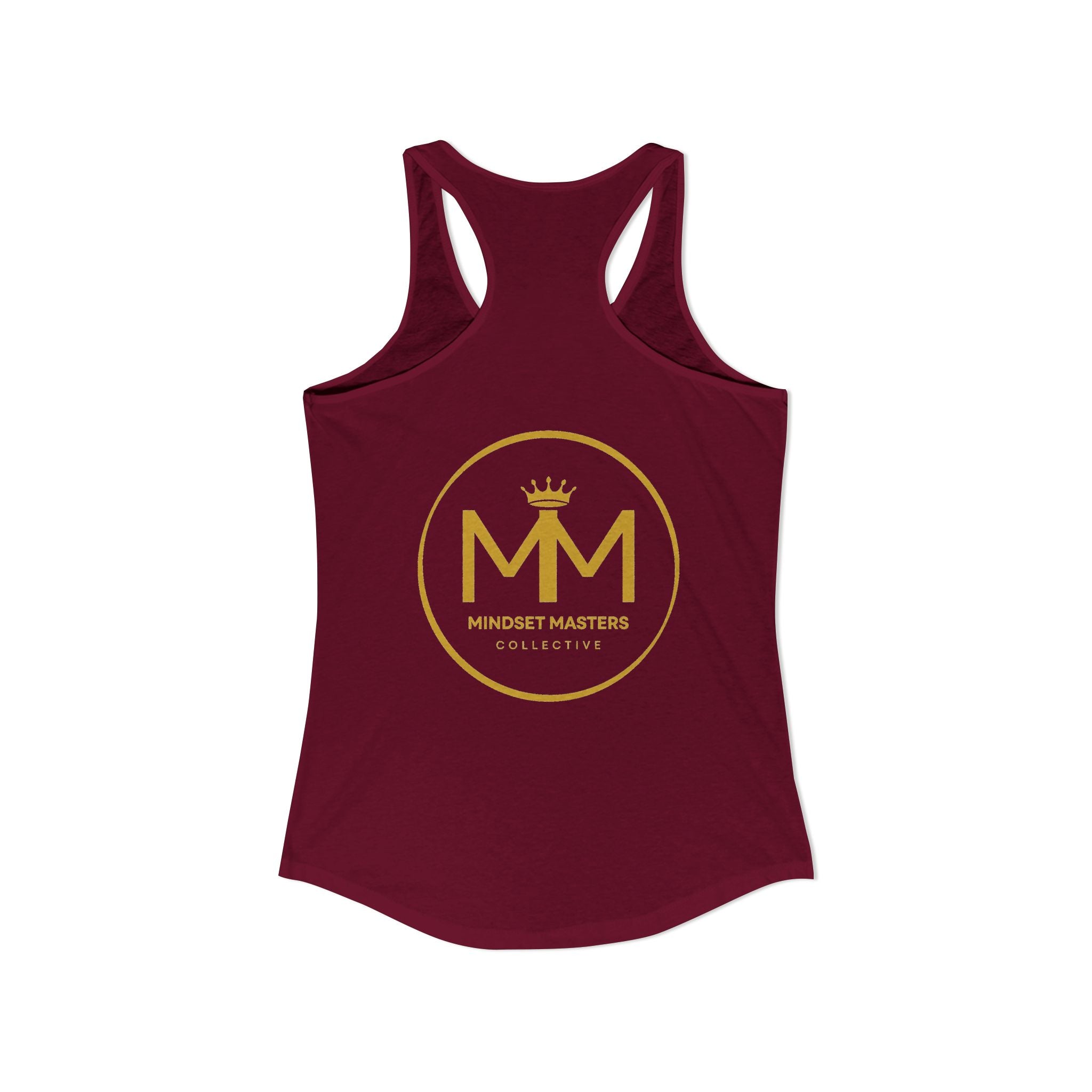Mindset Master Podcast Racerback Tank — Women's Workout Tank