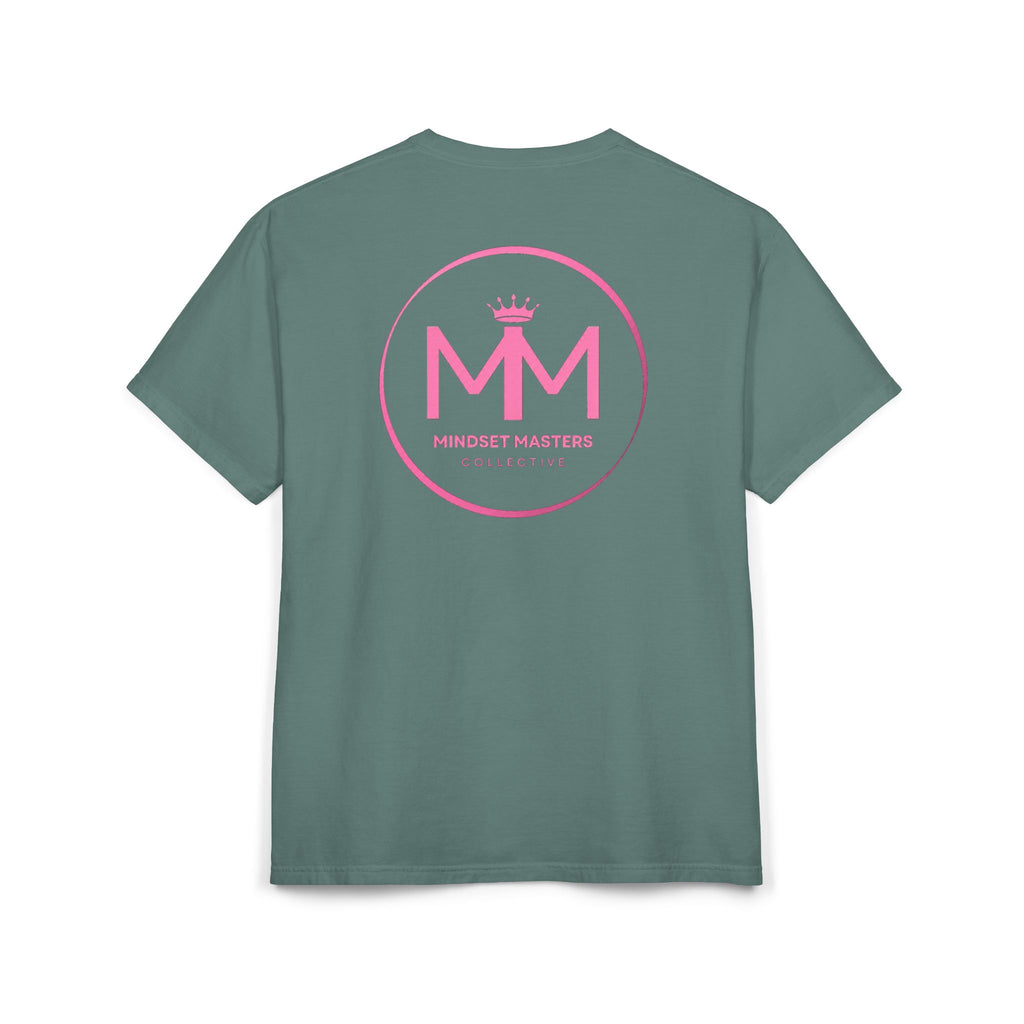 King of Awareness Bold Graphic Tee — Pink