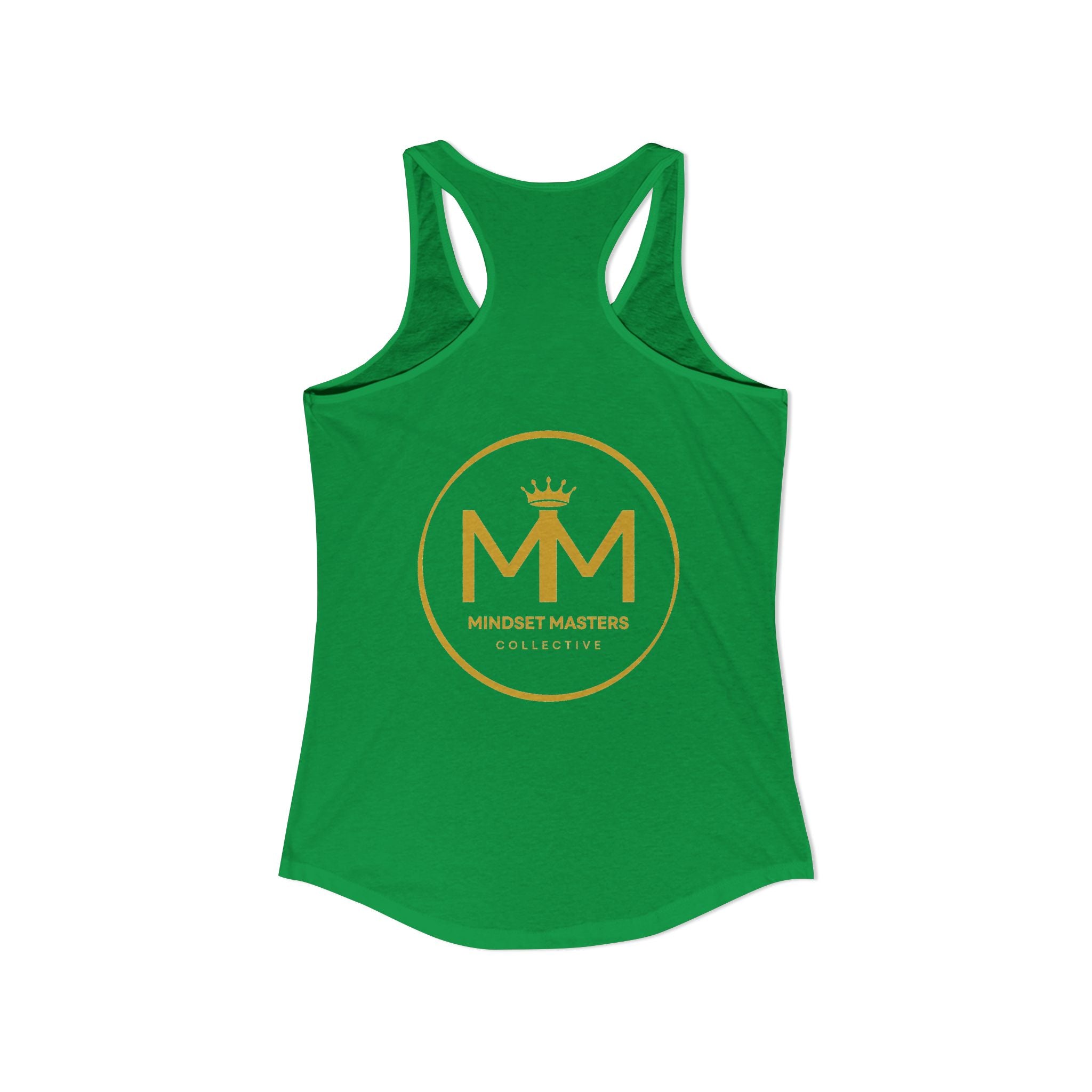 Mindset Master Podcast Racerback Tank — Women's Workout Tank