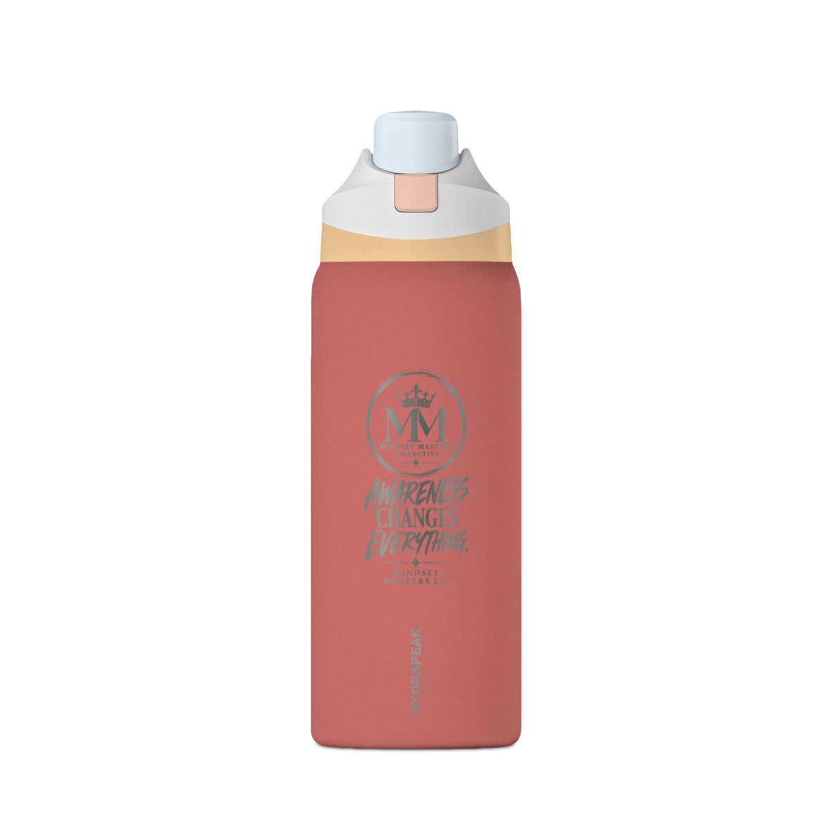 Awareness Changes Everything 32oz Insulated Water Bottle — Mindful Hydration for Gym, Travel & Daily Commute