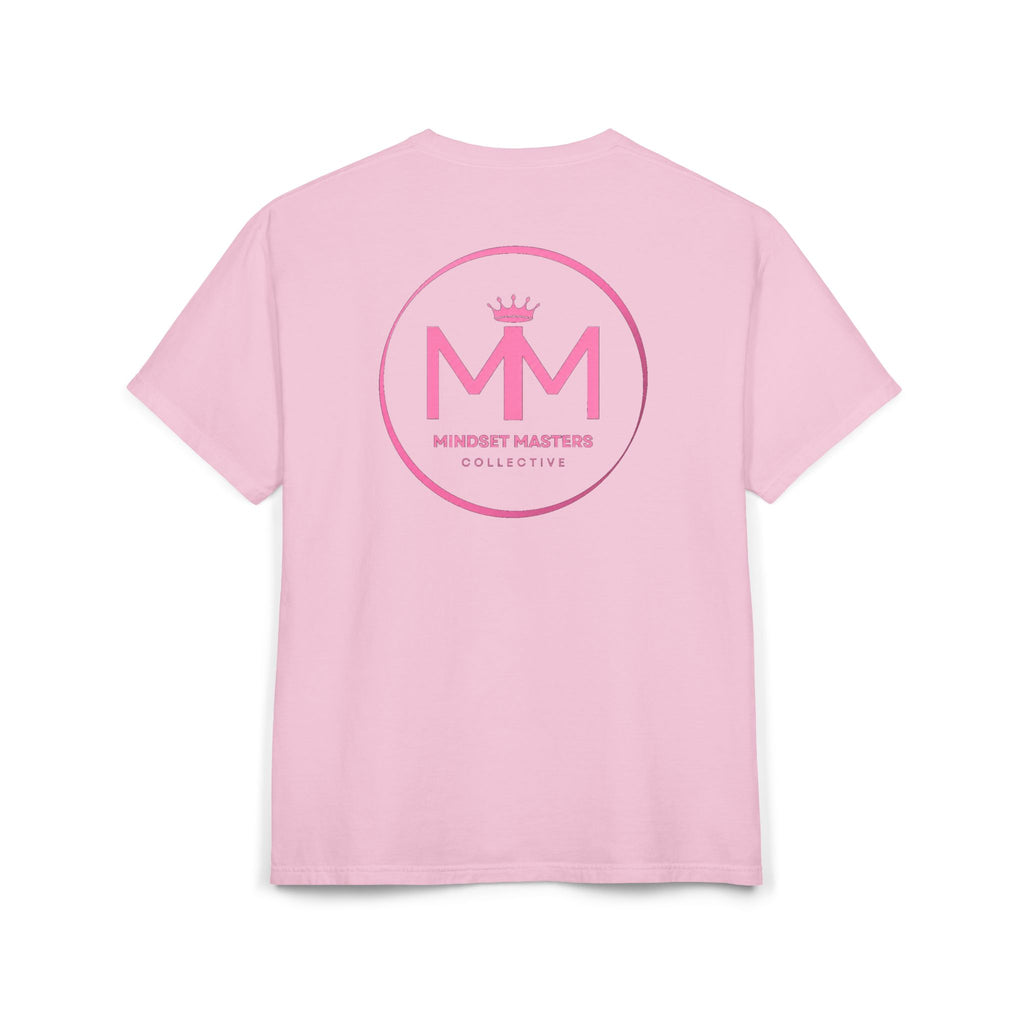 King of Awareness Bold Graphic Tee — Pink