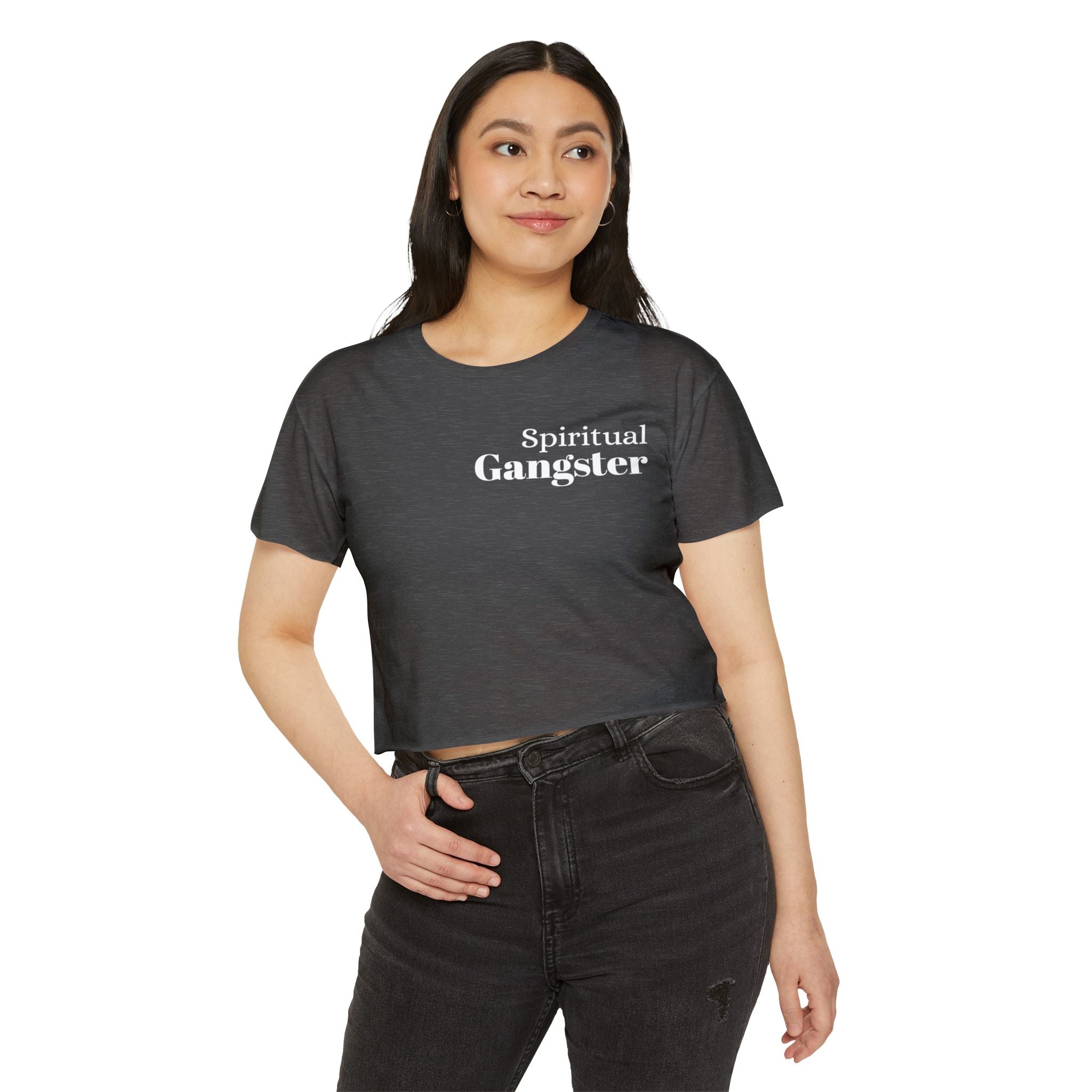 Spiritual Gangster Women's Festival Crop Top