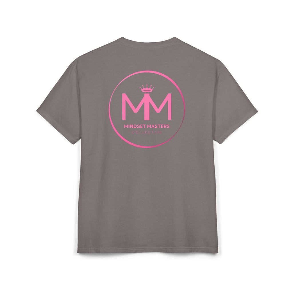 King of Awareness Bold Graphic Tee — Pink