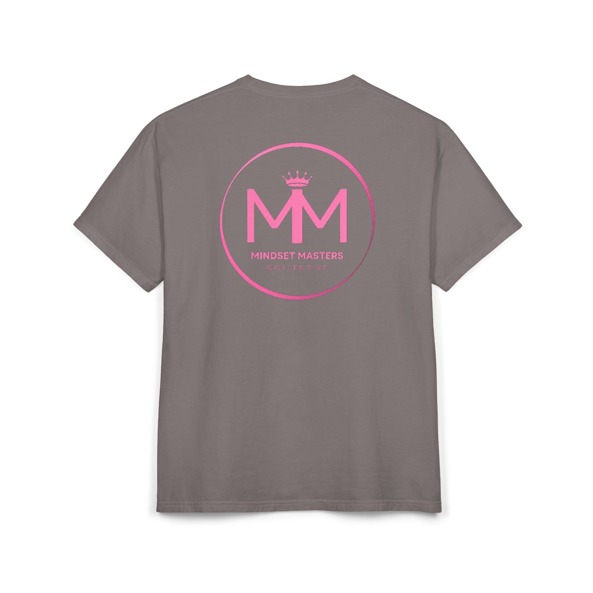 King of Awareness Bold Graphic Tee — Pink