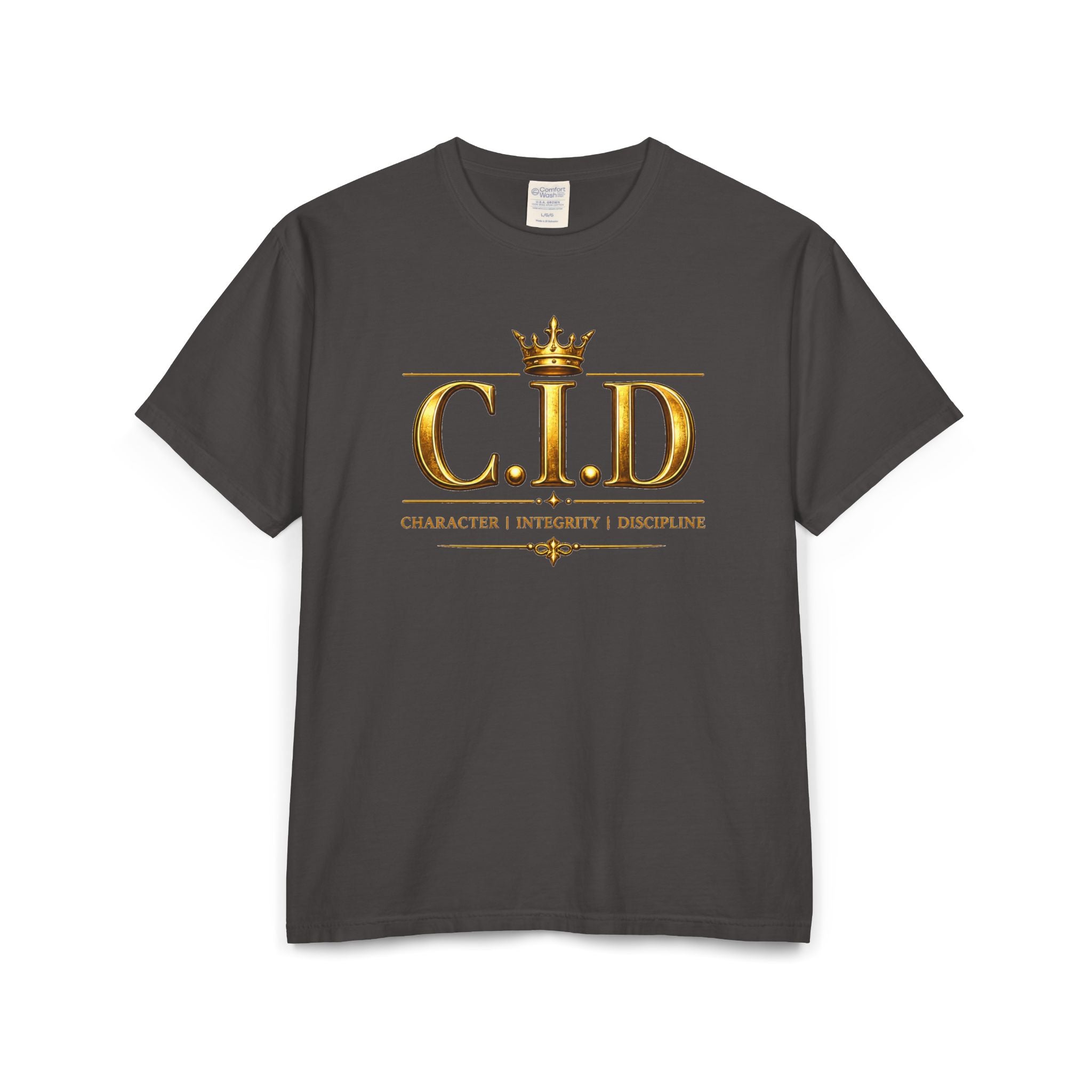 C.I.D Signature Tee | Gold Font