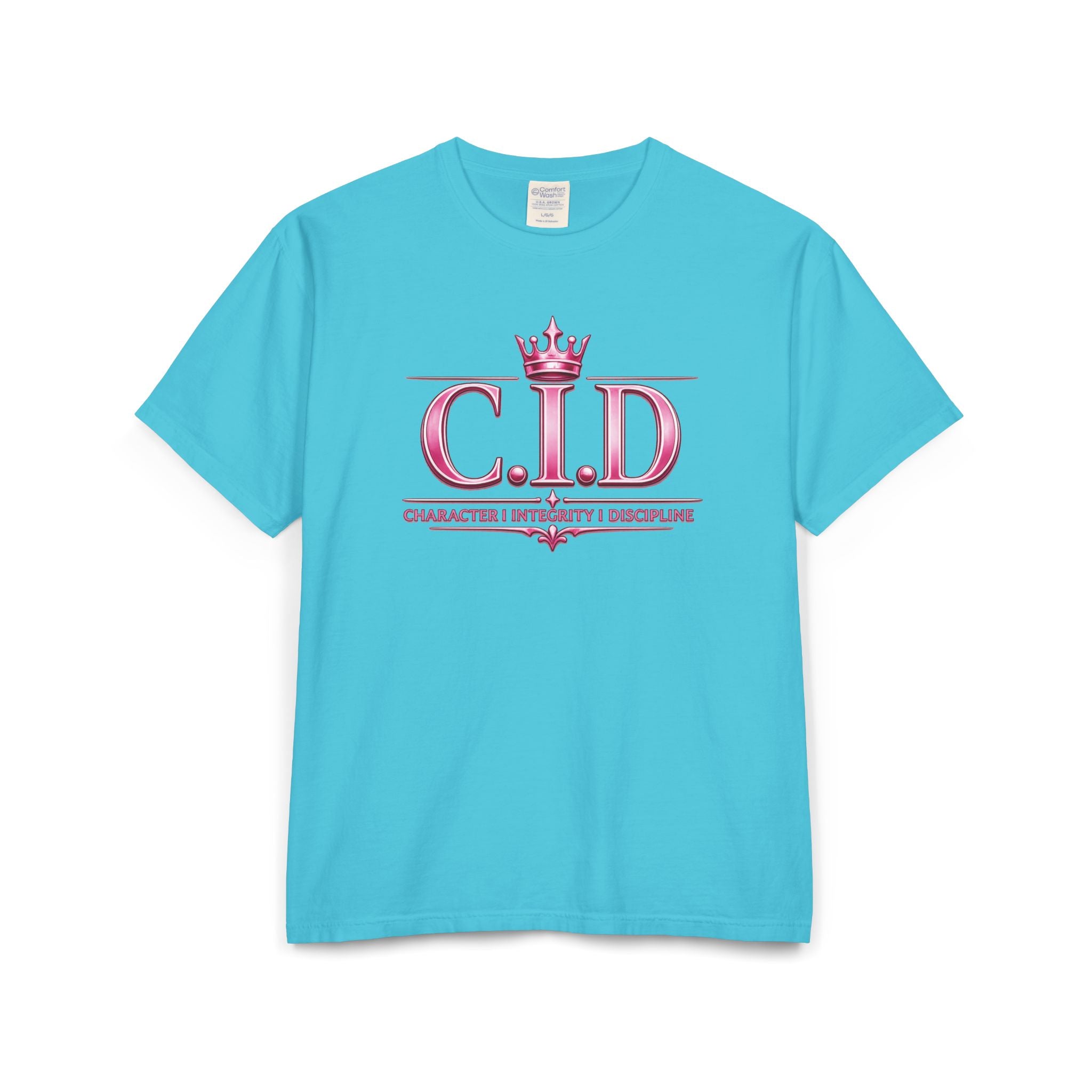 C.I.D Signature Tee | Pink Font