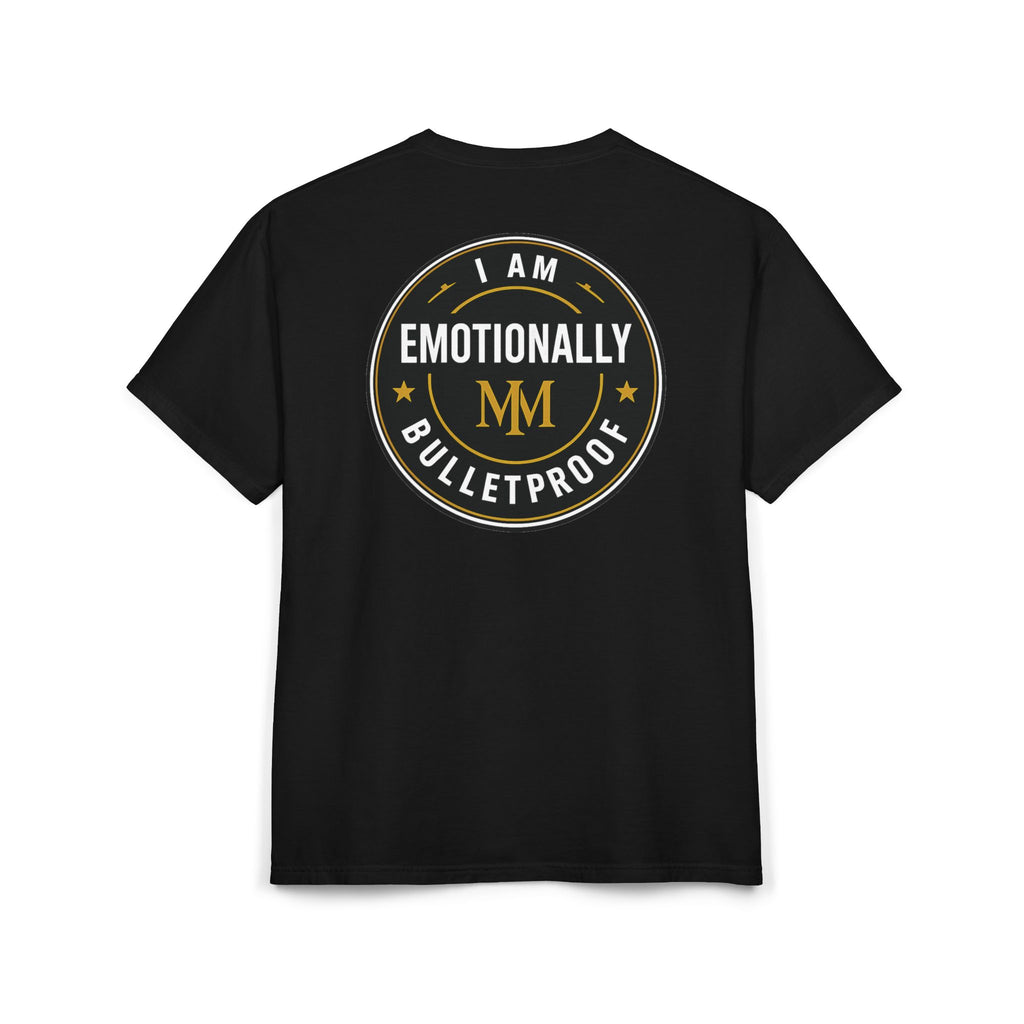 I am Emotionally Bulletproof back picture Unisex ComfortWash® Garment-Dyed T-Shirt