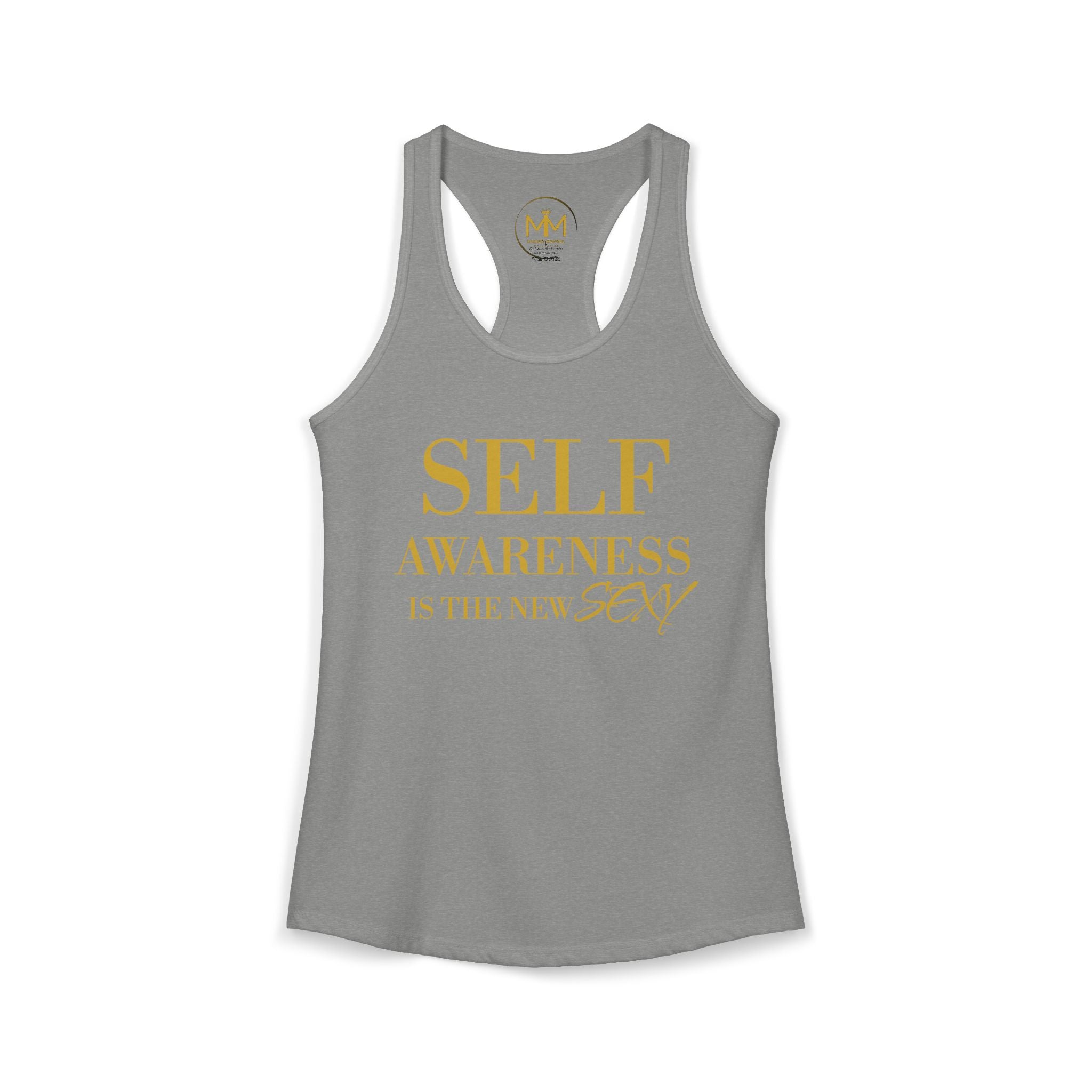 Mindset Master Podcast Racerback Tank — Women's Workout Tank