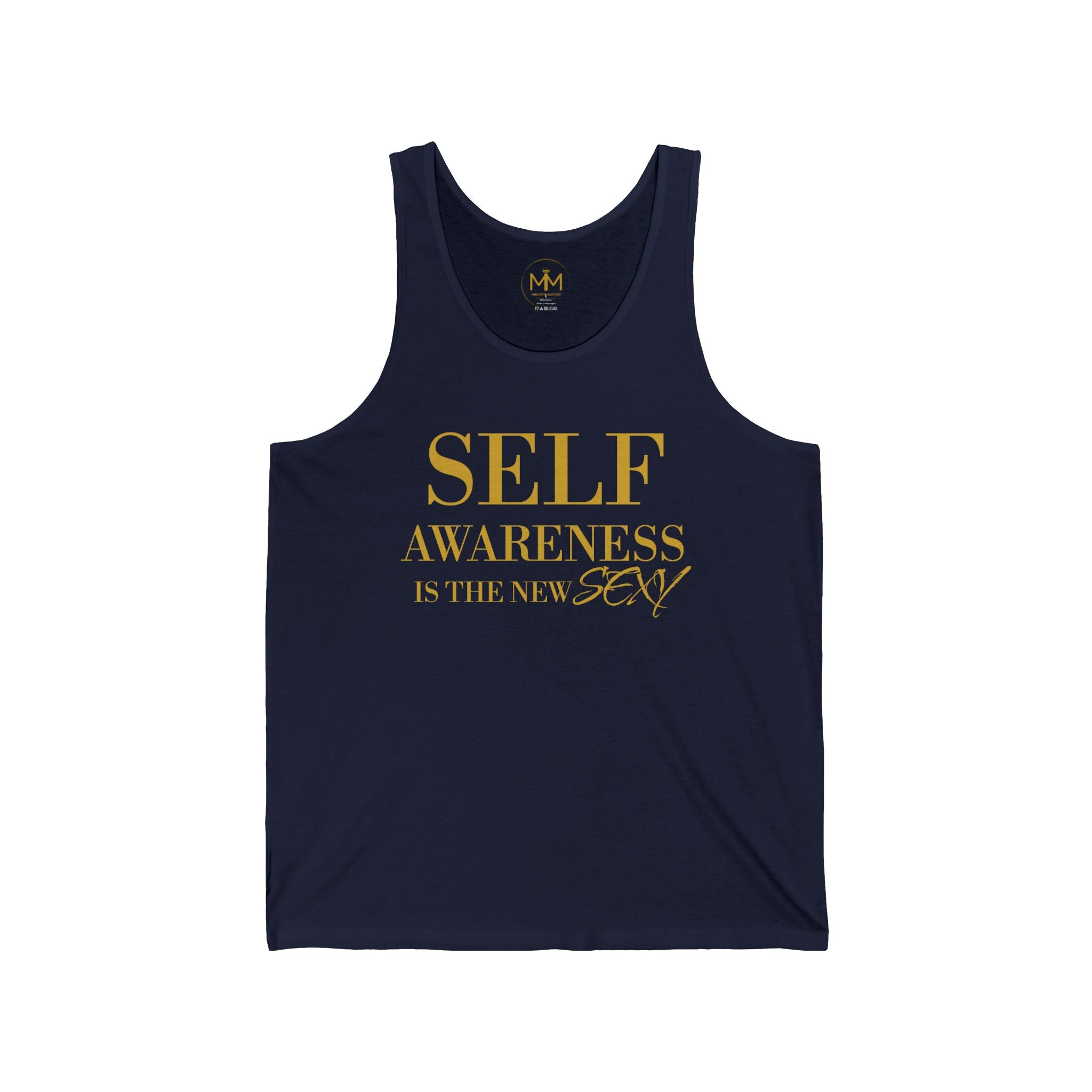 Men's Tank Top — Classic Jersey Sleeveless Shirt