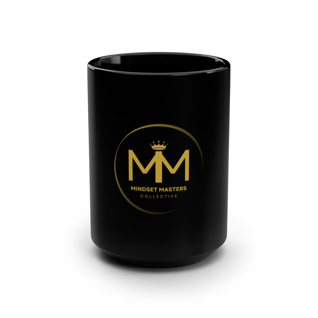 MM logo Black Mug, 15oz