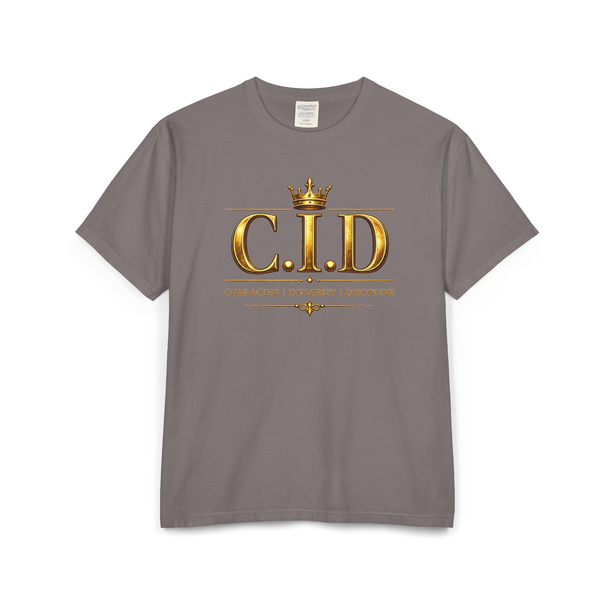 C.I.D Signature Tee | Gold Font