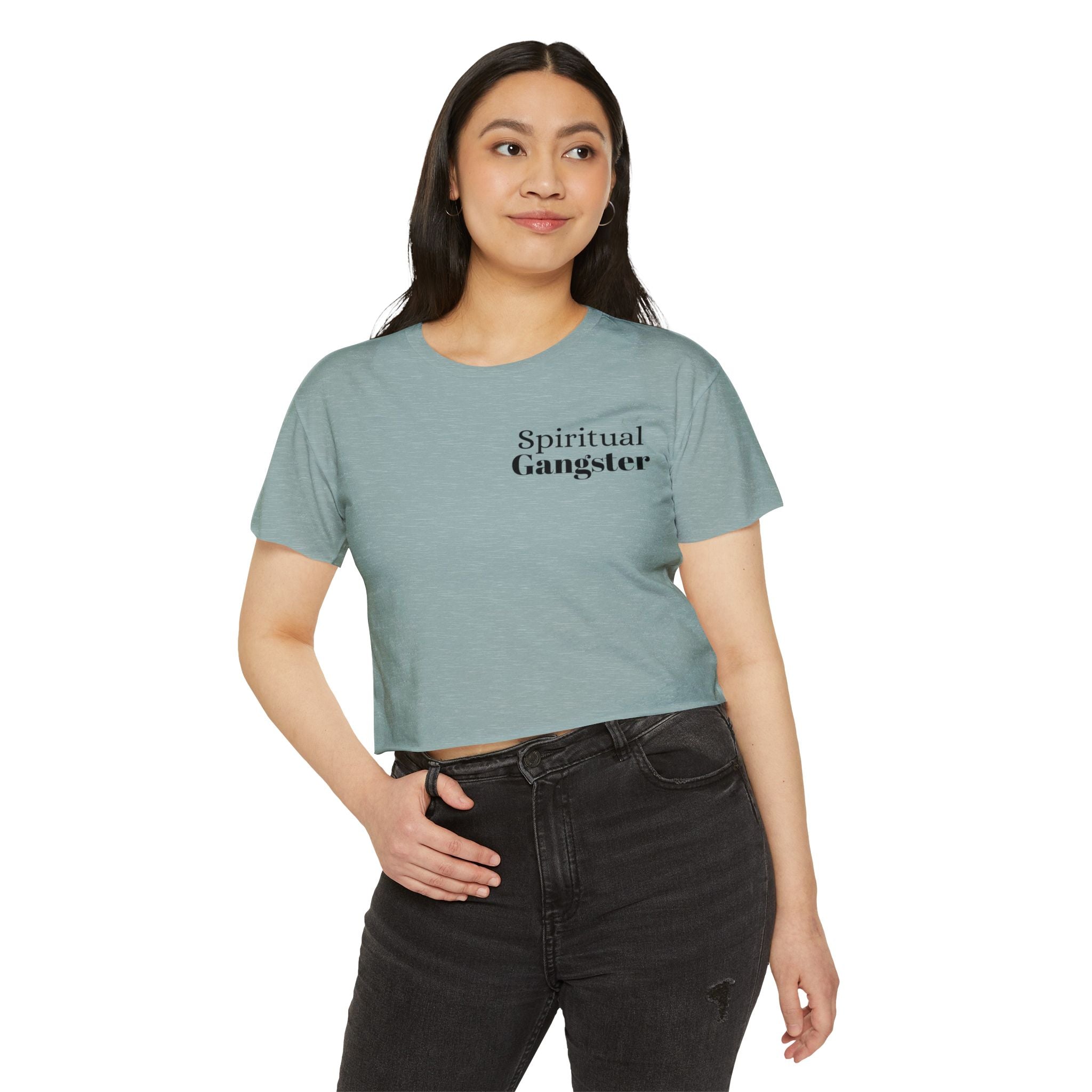 Spiritual Gangster Women's Festival Crop Top