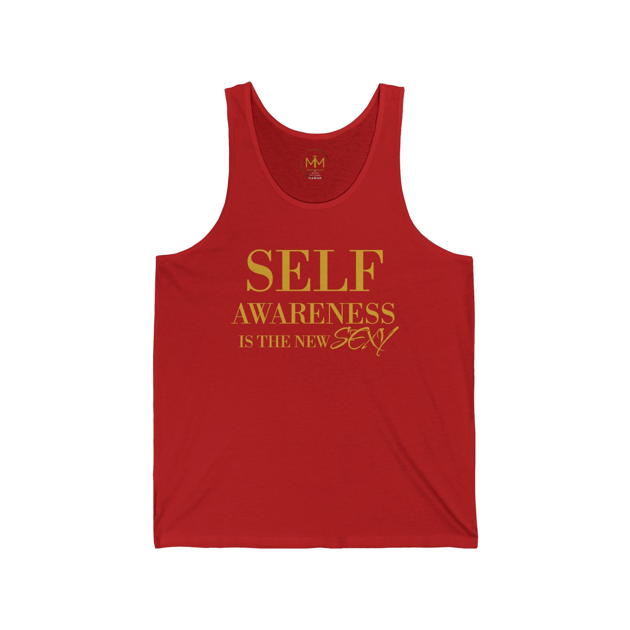 Men's Tank Top — Classic Jersey Sleeveless Shirt