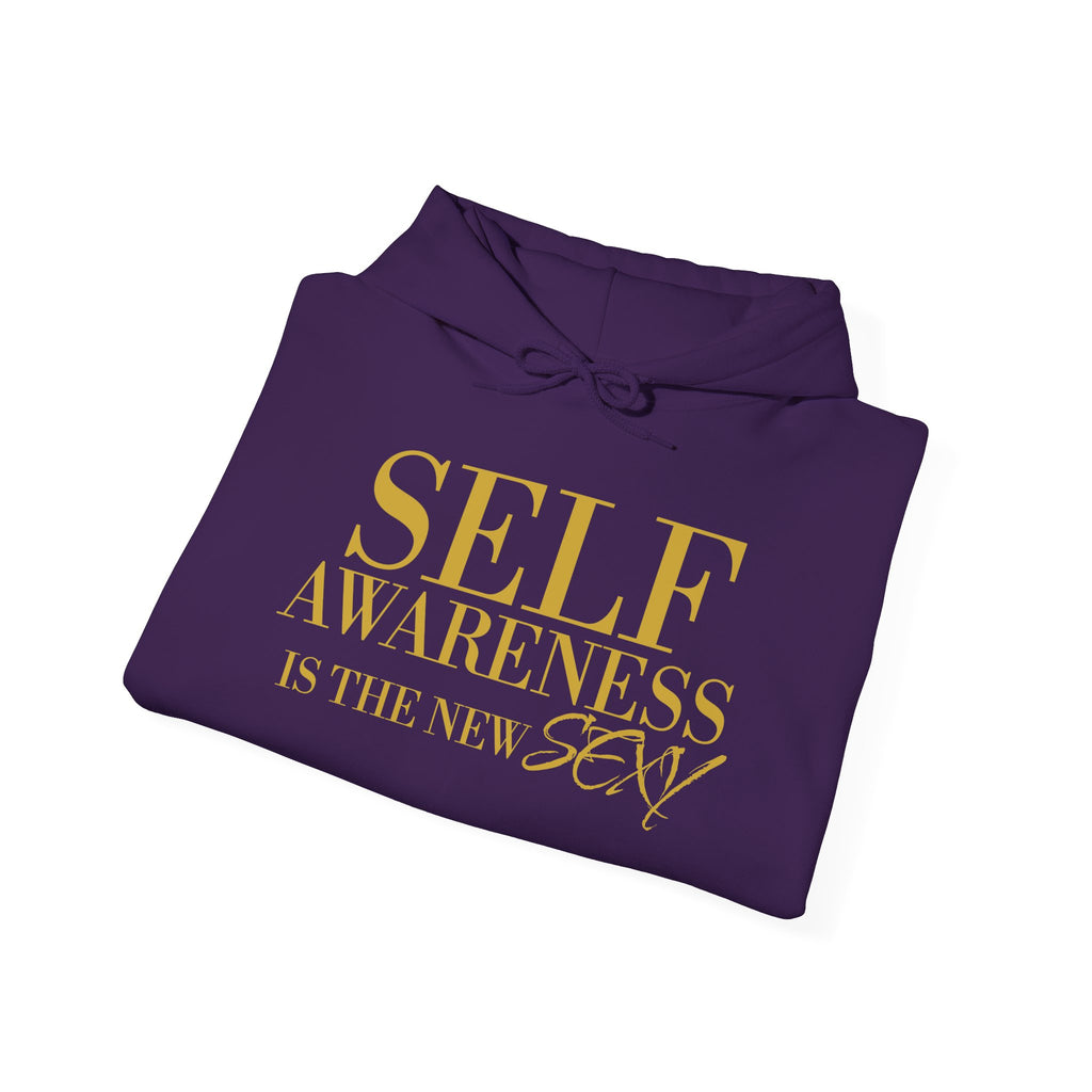 Self Awareness Is The New Sexy Hoodie — Motivational Graphic Sweatshirt
