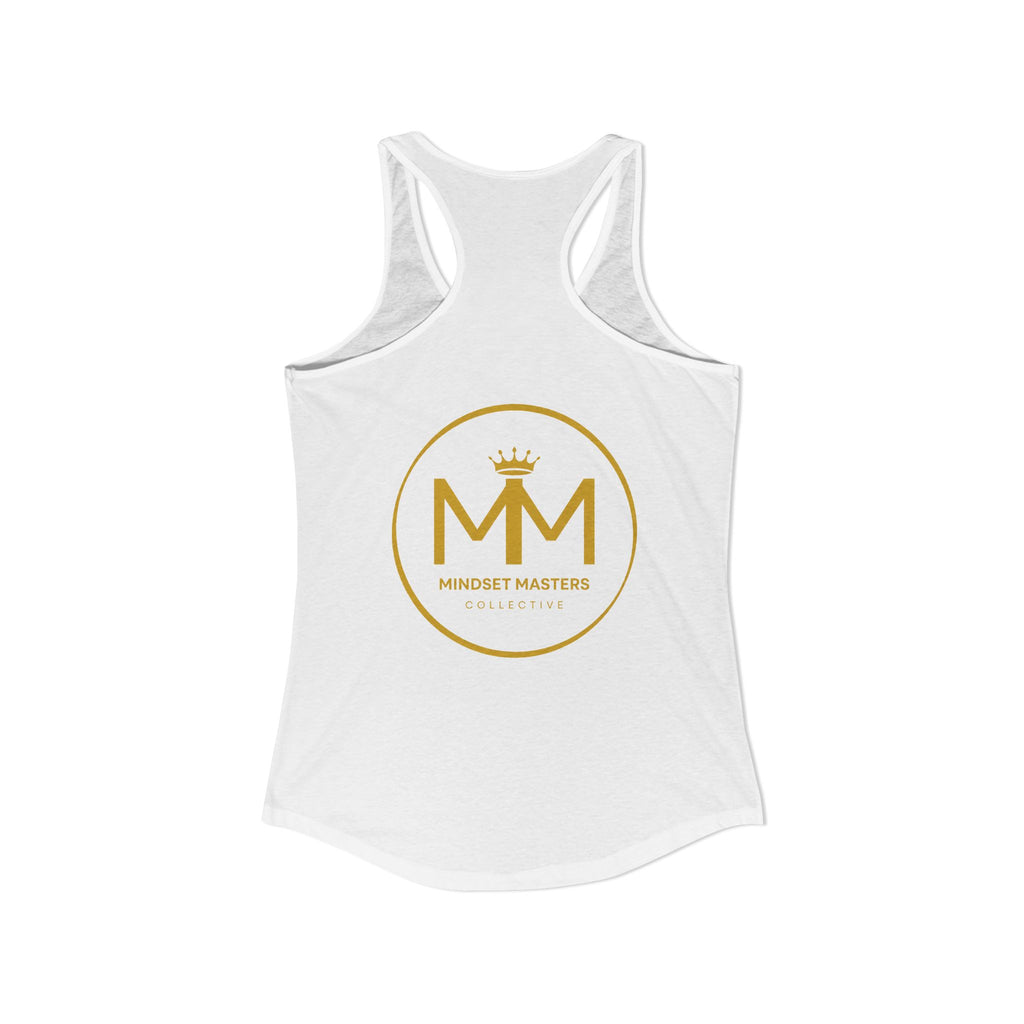 Mindset Master Podcast Racerback Tank — Women's Workout Tank