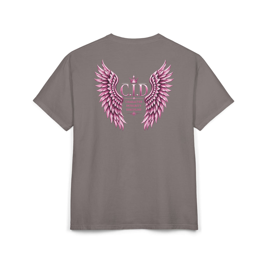 C.I.D Signature Tee | Pink Font