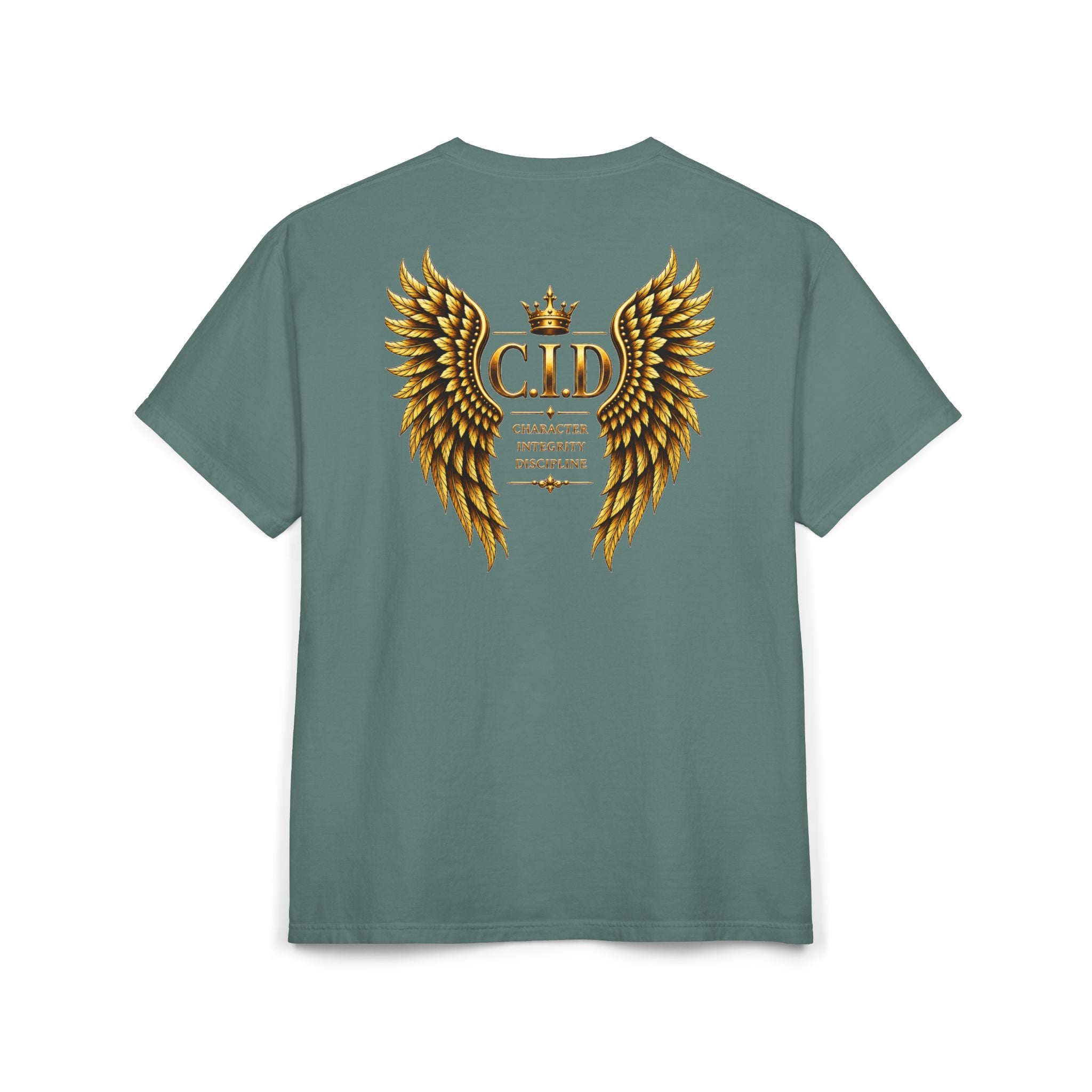 C.I.D Signature Tee | Gold Font