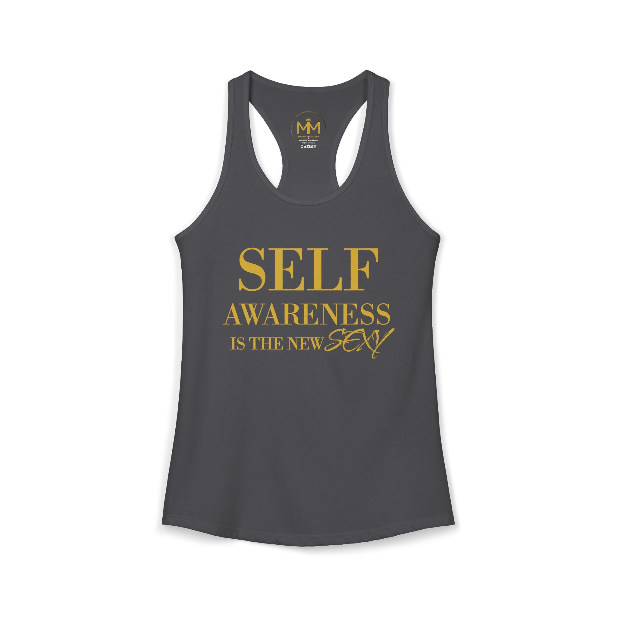 Mindset Master Podcast Racerback Tank — Women's Workout Tank