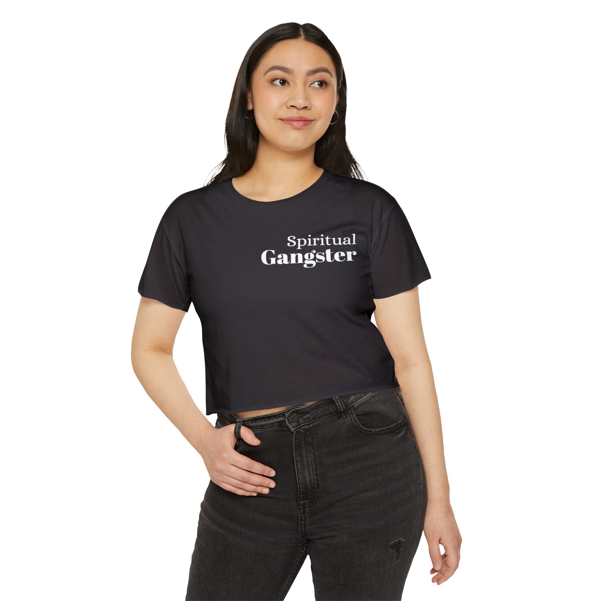 Spiritual Gangster Women's Festival Crop Top