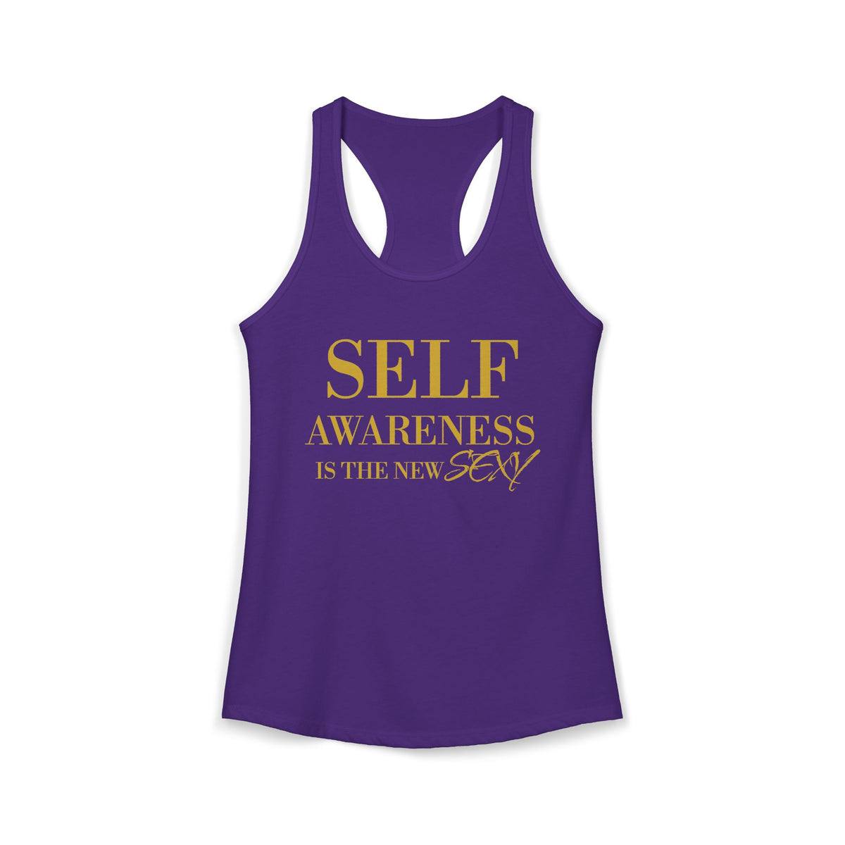 Mindset Master Podcast Racerback Tank — Women's Workout Tank