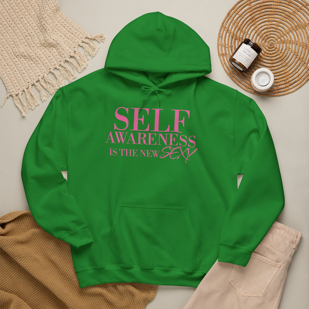 Self Awareness Is The New Sexy Hoodie — Motivational Graphic Sweatshirt