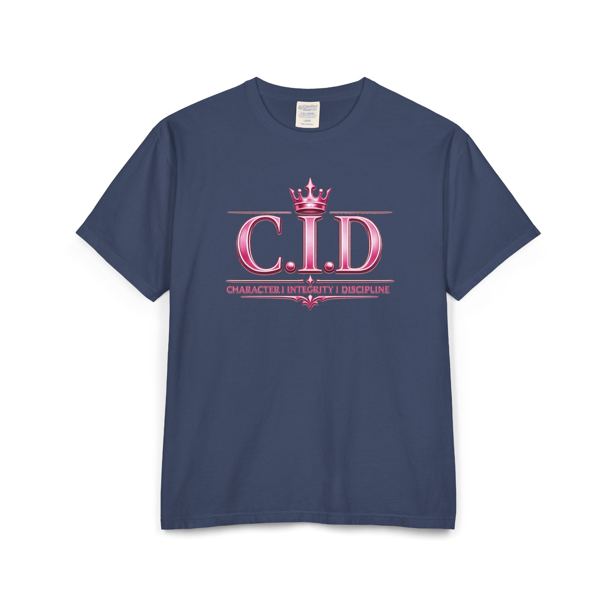 C.I.D Signature Tee | Pink Font