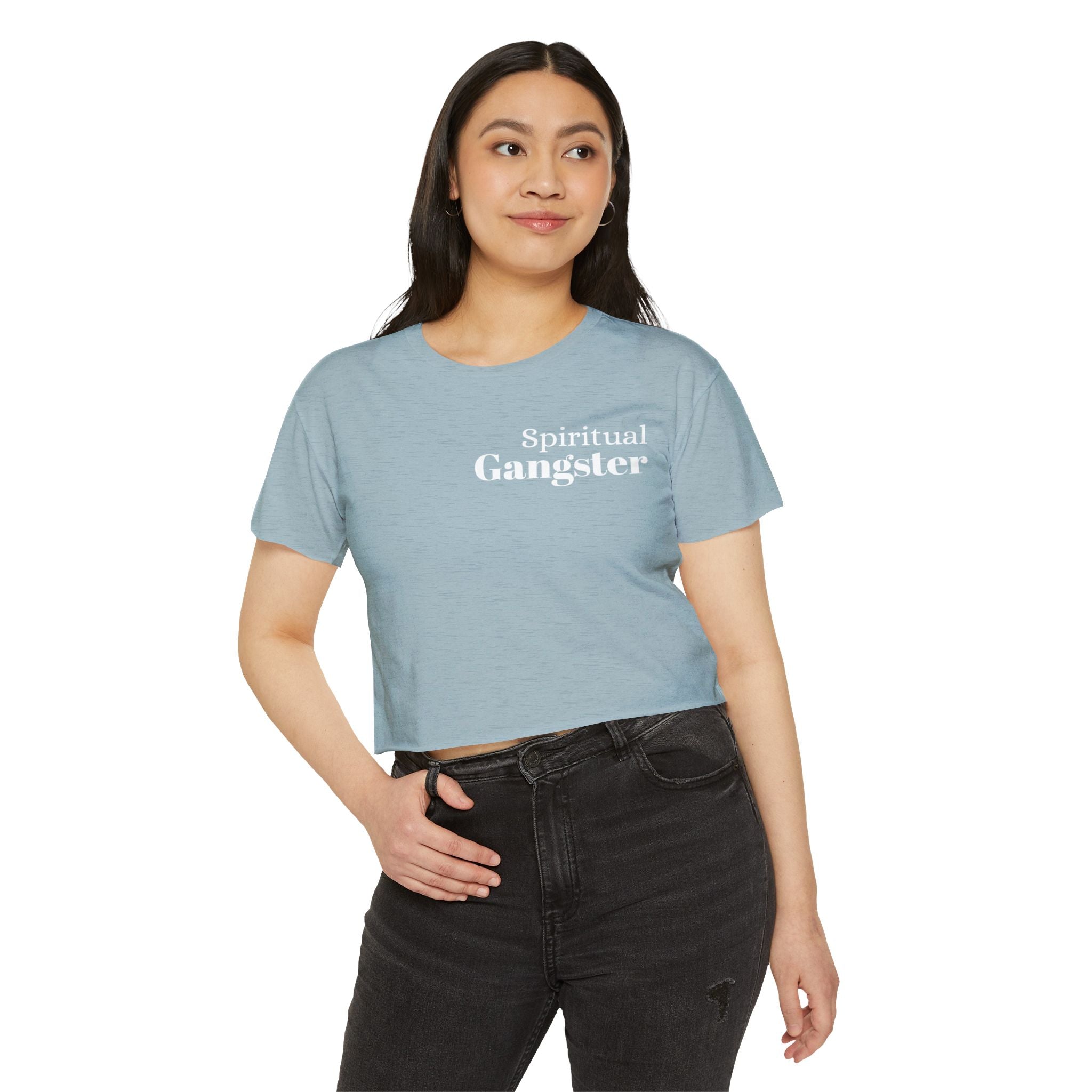 Spiritual Gangster Women's Festival Crop Top