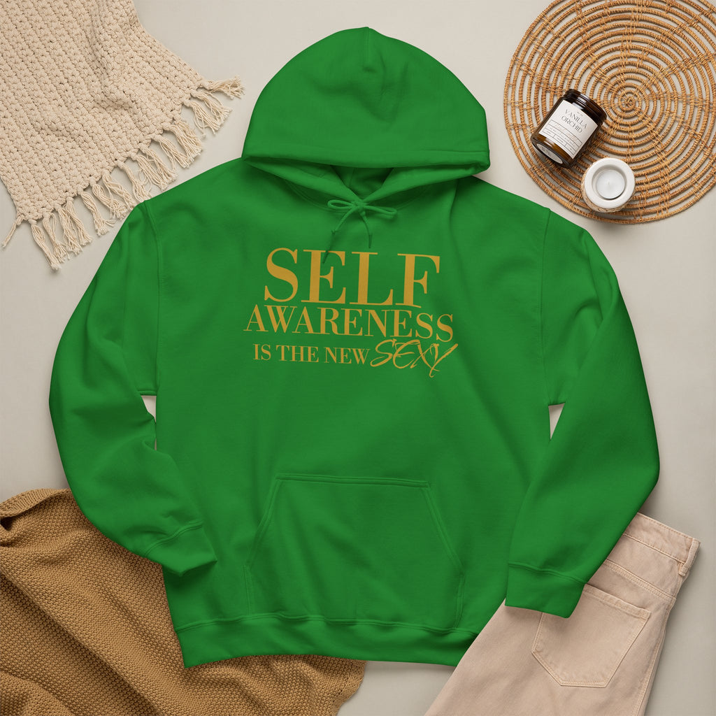 Self Awareness Is The New Sexy Hoodie — Motivational Graphic Sweatshirt