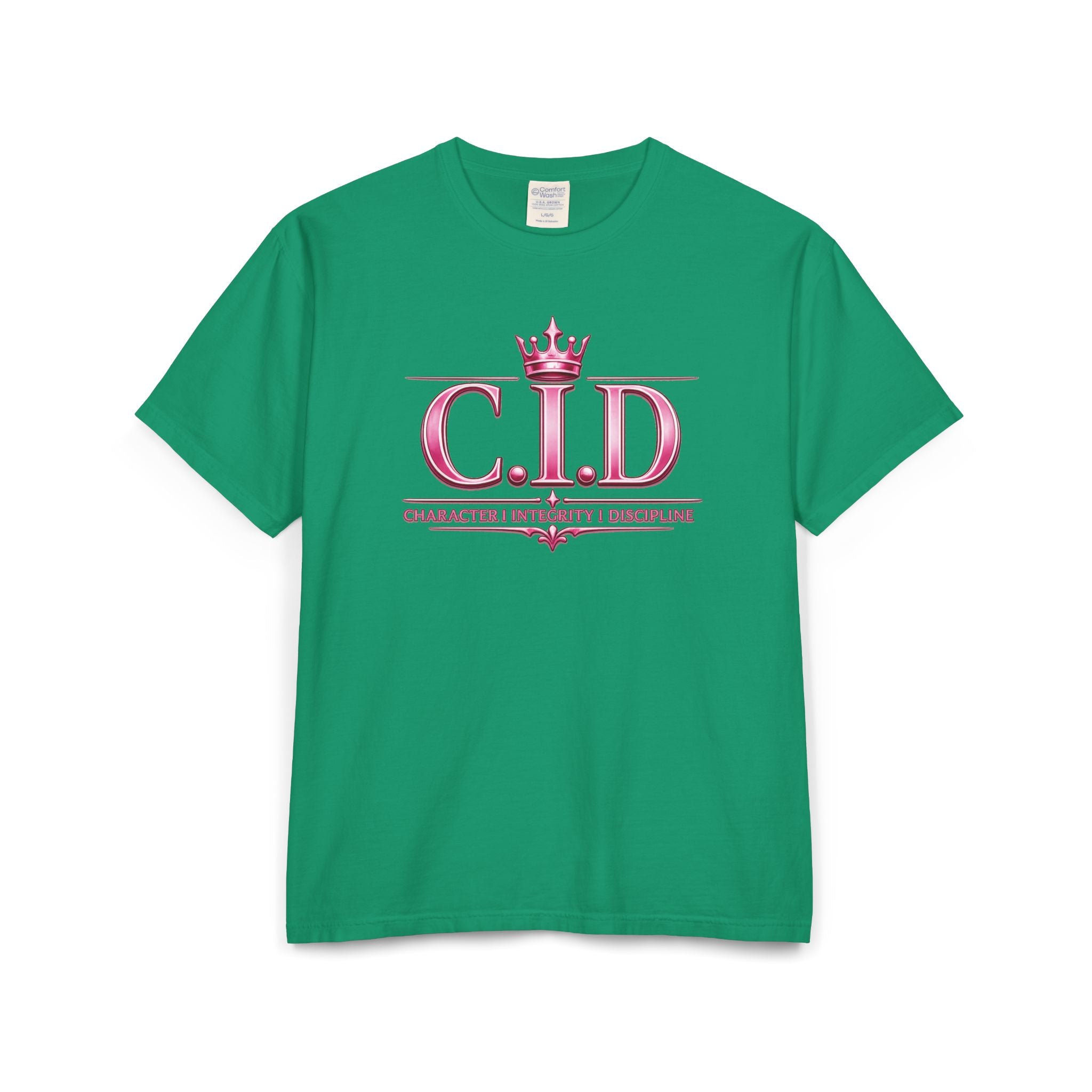 C.I.D Signature Tee | Pink Font