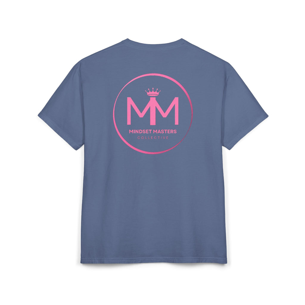 King of Awareness Bold Graphic Tee — Pink