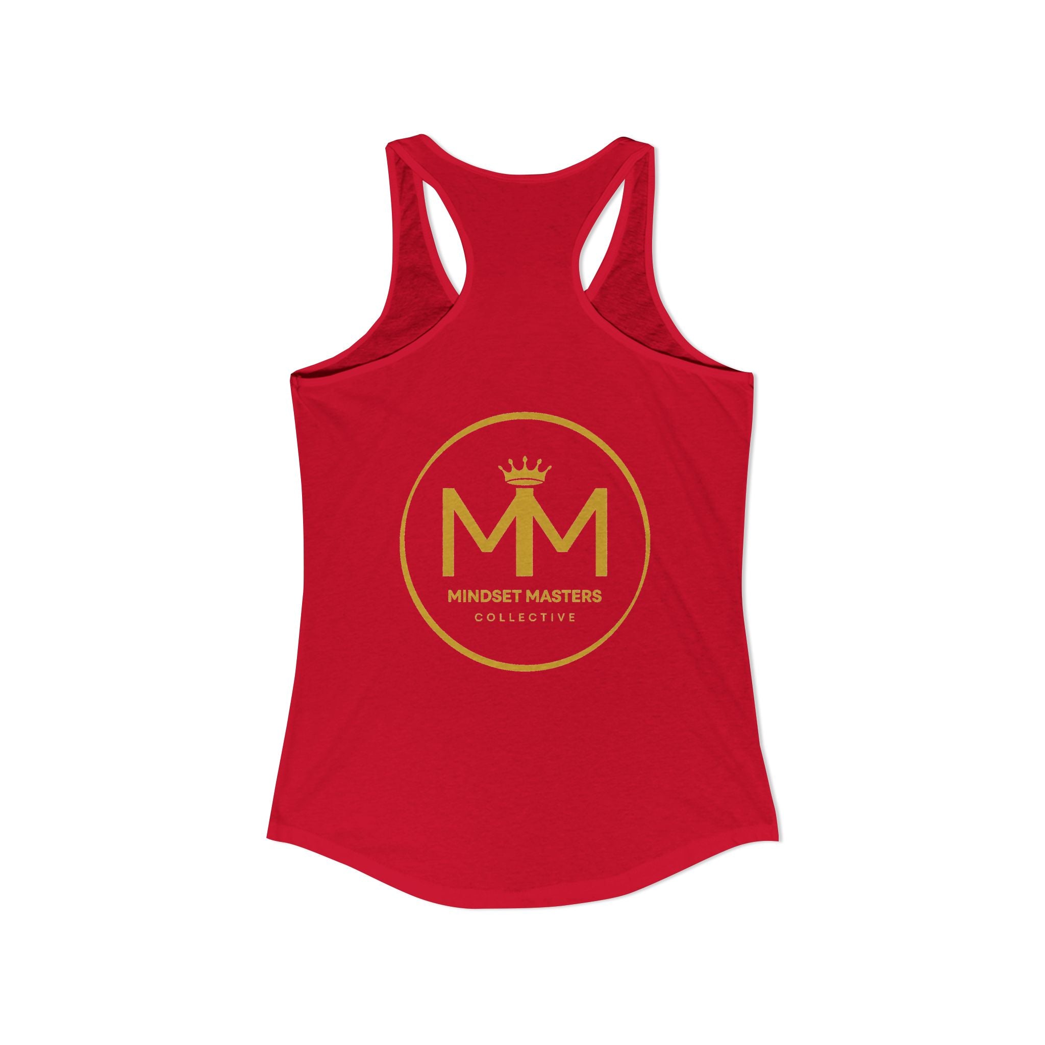 Mindset Master Podcast Racerback Tank — Women's Workout Tank