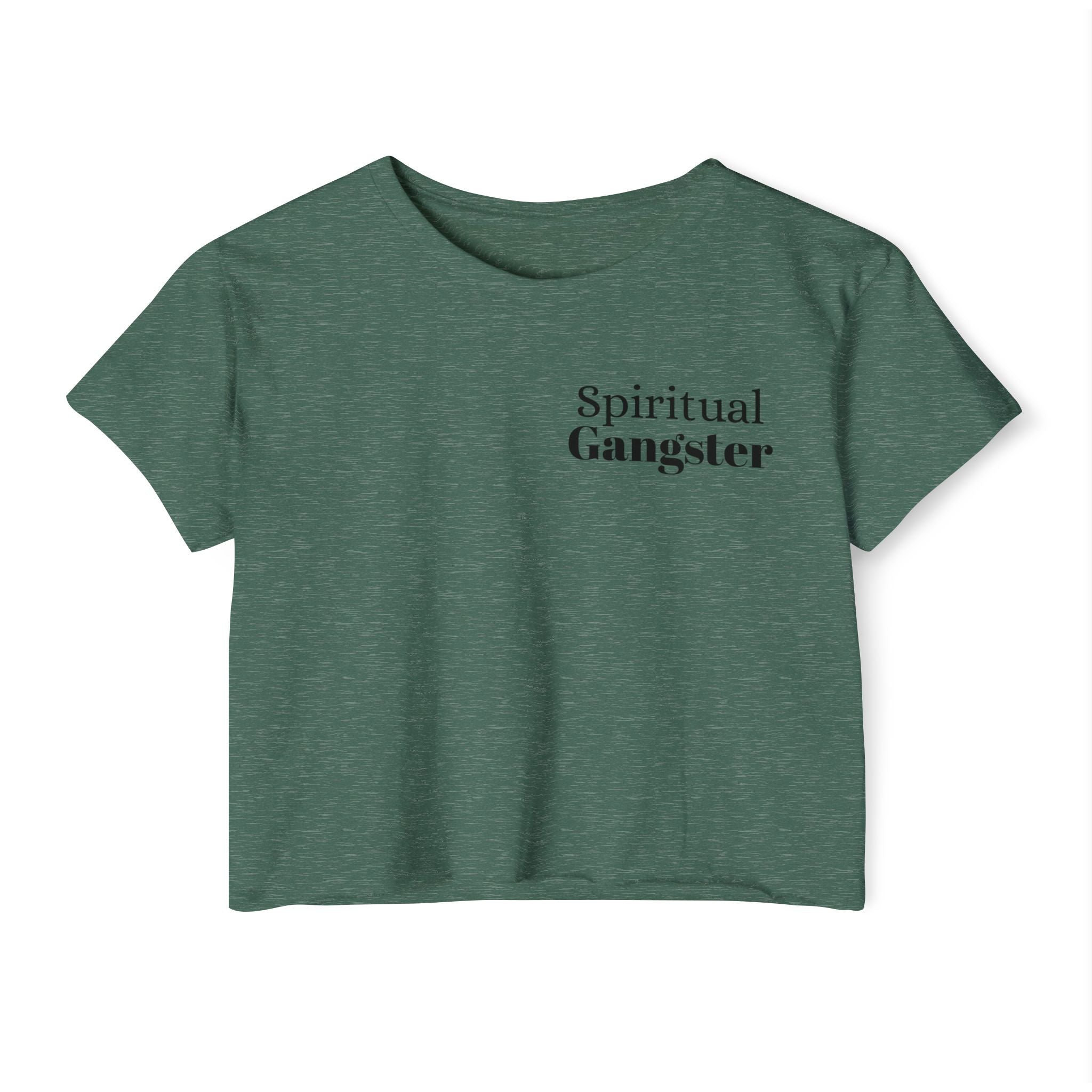 Spiritual Gangster Women's Festival Crop Top