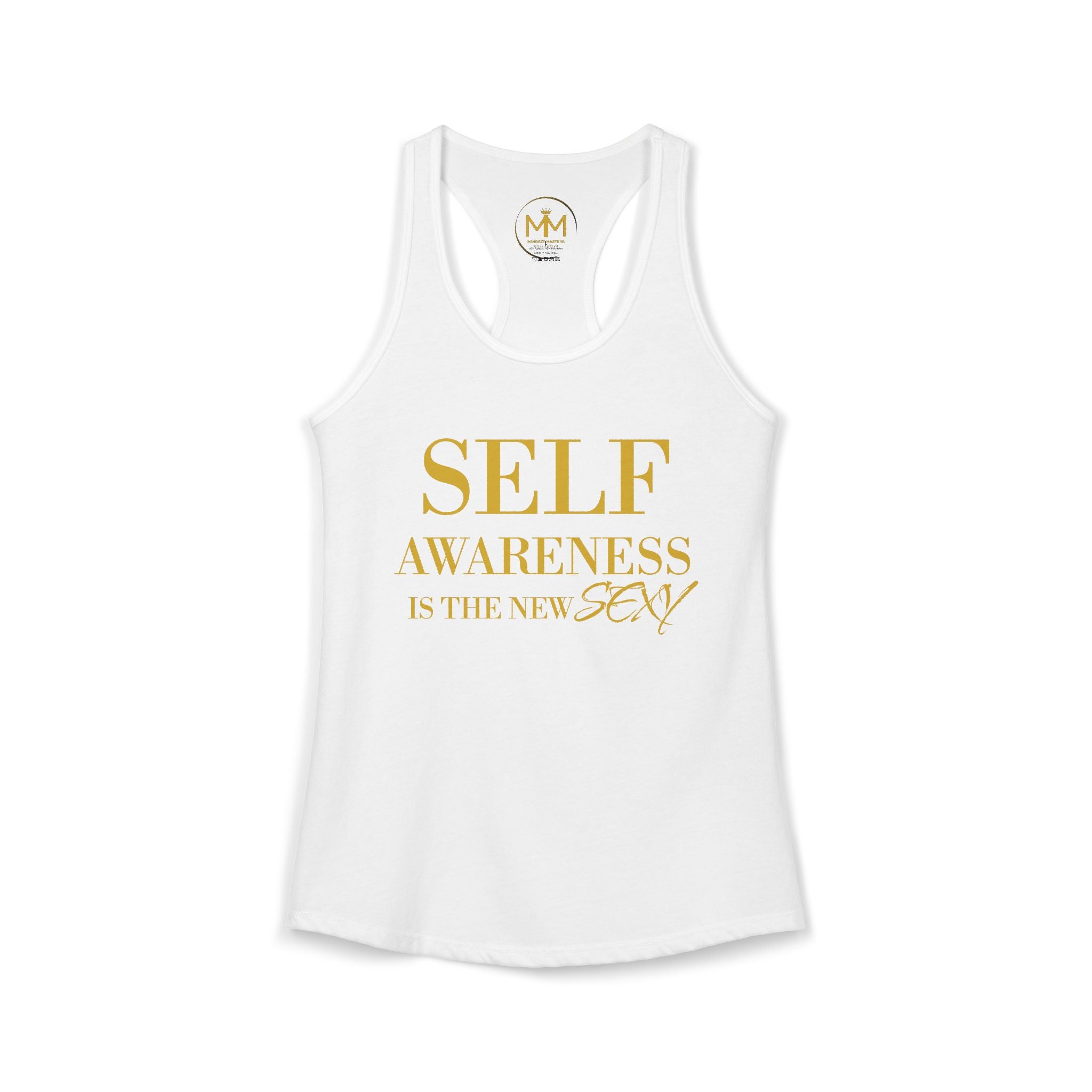 Mindset Master Podcast Racerback Tank — Women's Workout Tank