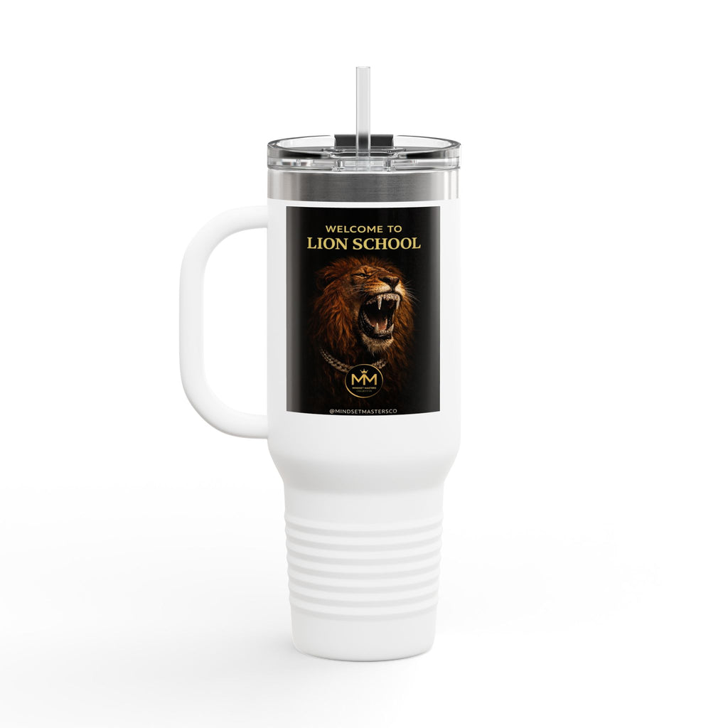 WELCOME TO LION SCHOOL | Insulated Travel Mug, 40oz