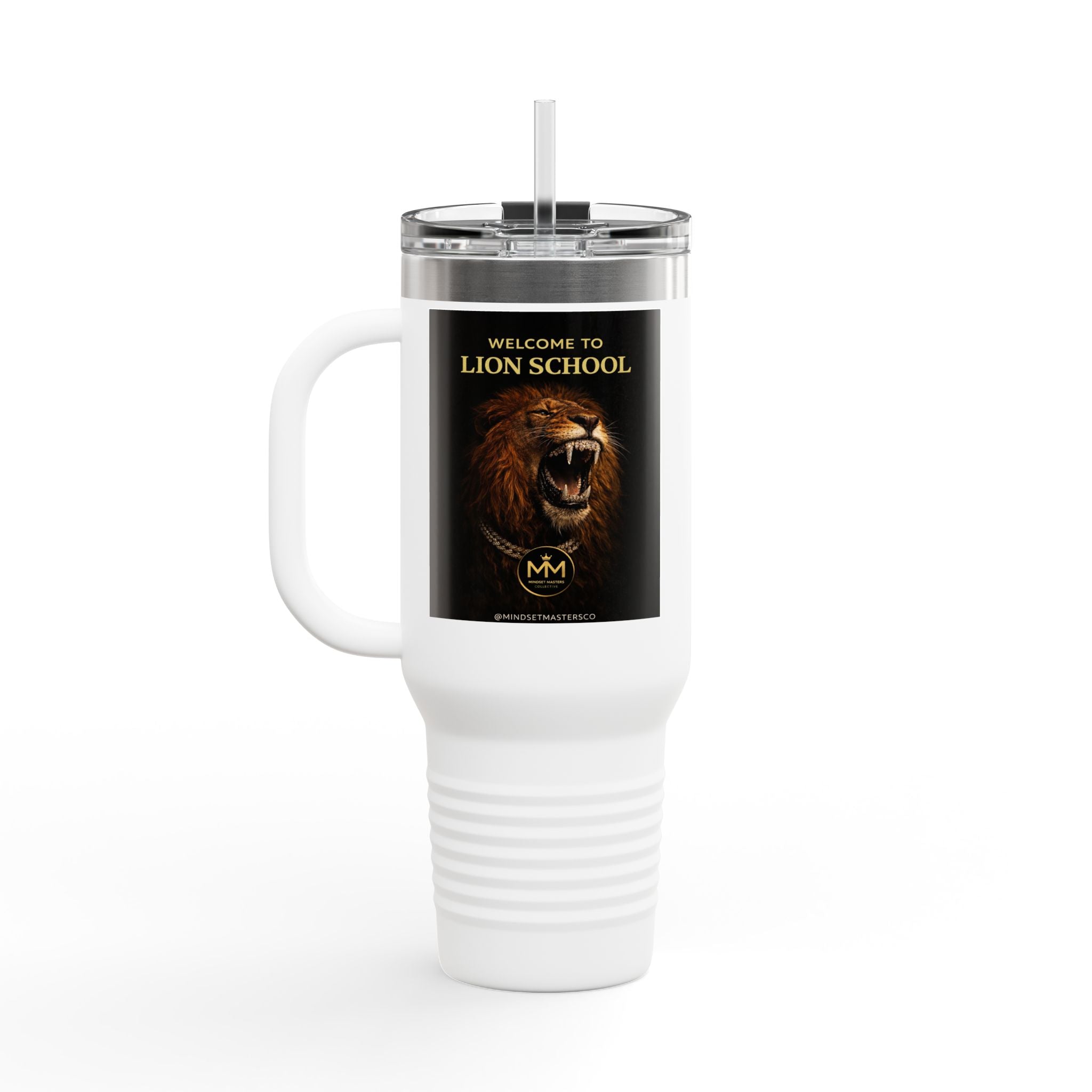 WELCOME TO LION SCHOOL | Insulated Travel Mug, 40oz