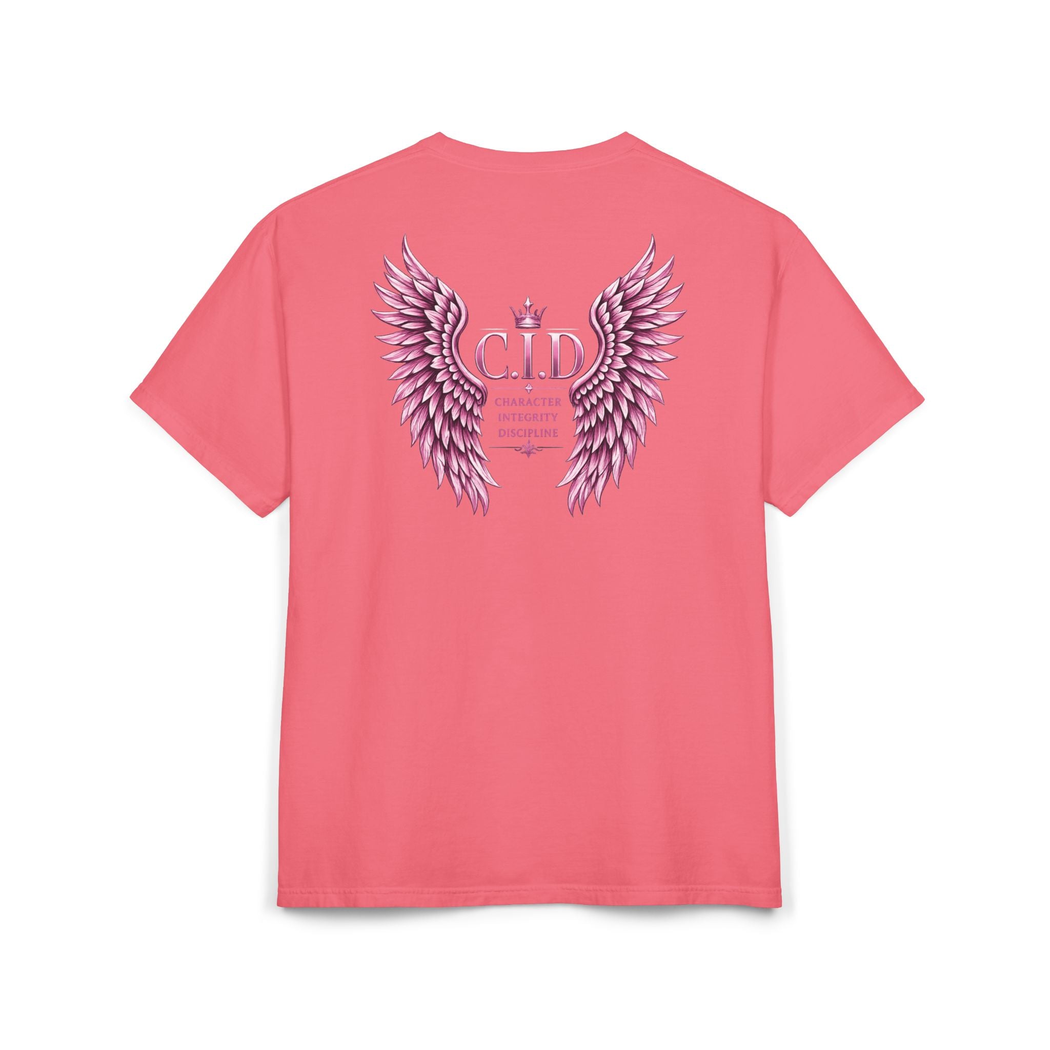 C.I.D Signature Tee | Pink Font
